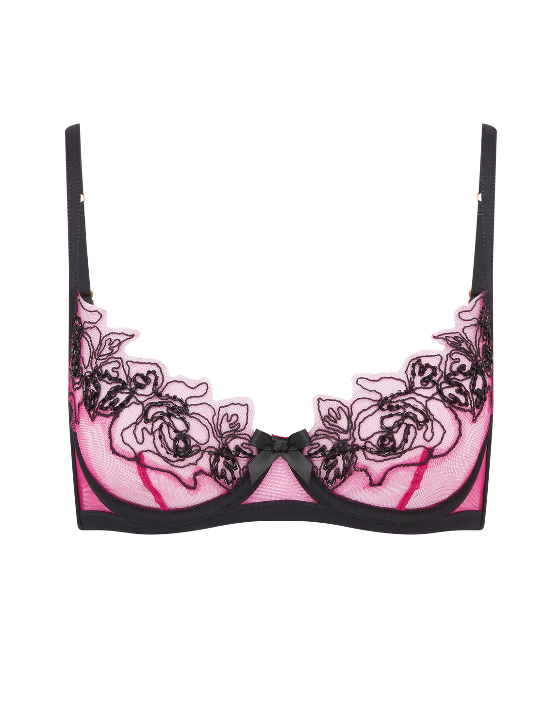 Lindie Demi Cup Plunge Underwired Bra | Agent Provocateur