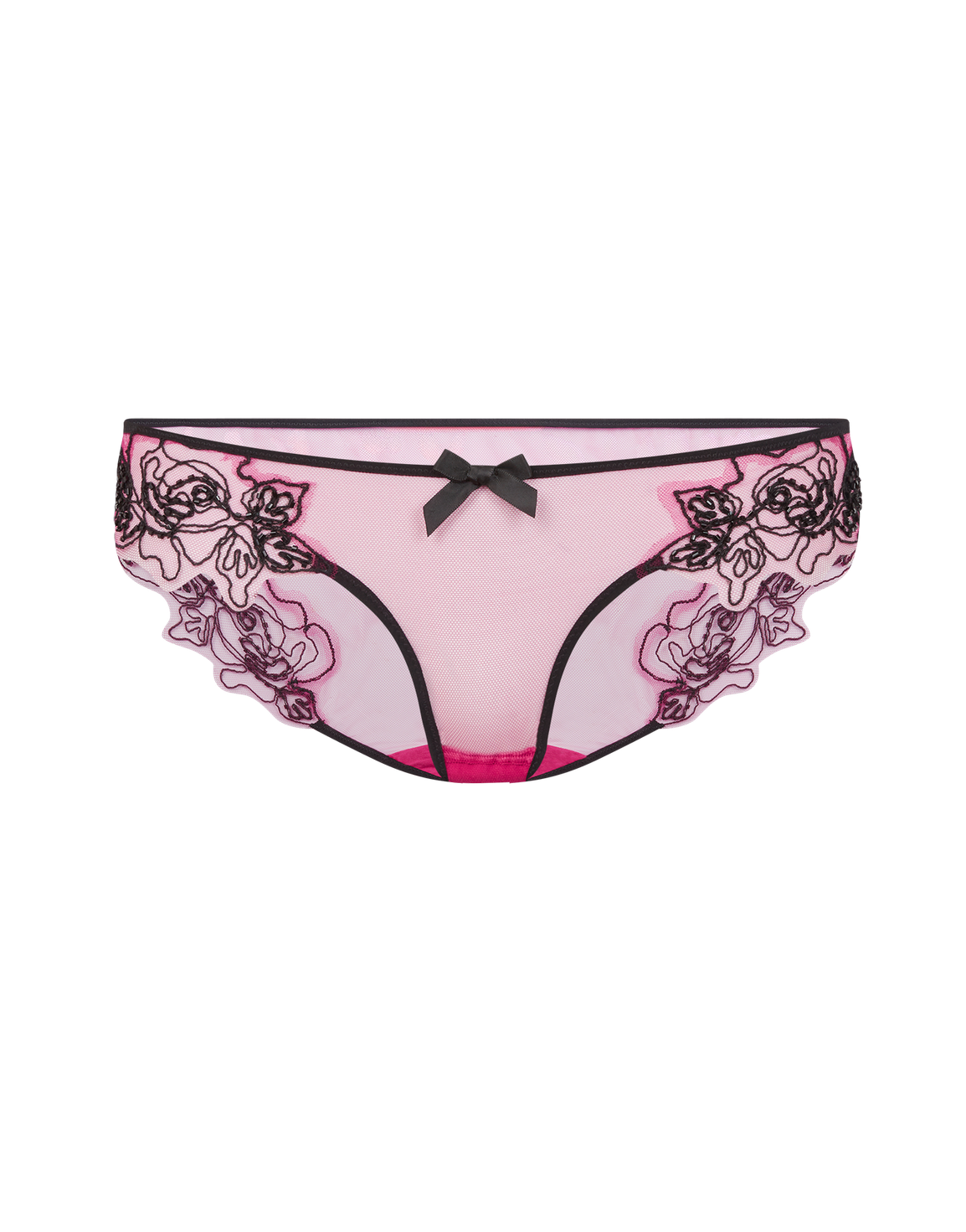 Lindie Full Brief  Fuchsia/Black | Agent Provocateur