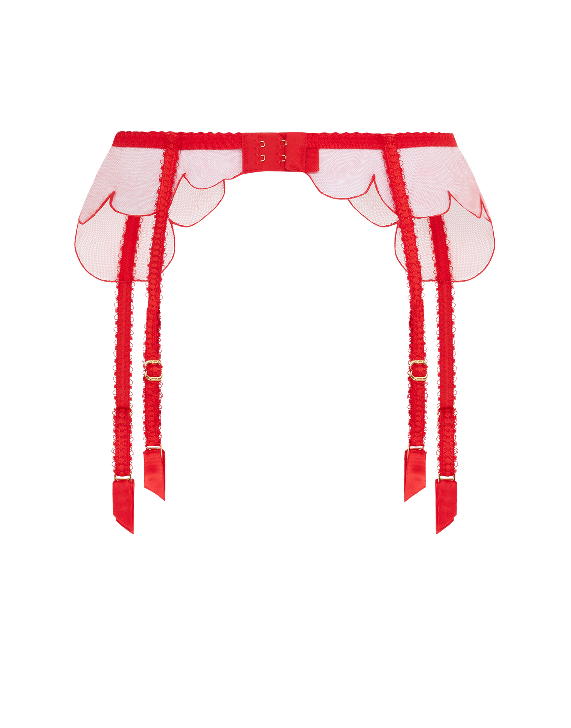 Lorna Suspender Red/Red | Agent Provocateur