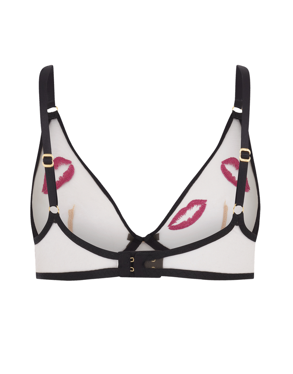Lotie High Apex Underwired Bra Black | Agent Provocateur