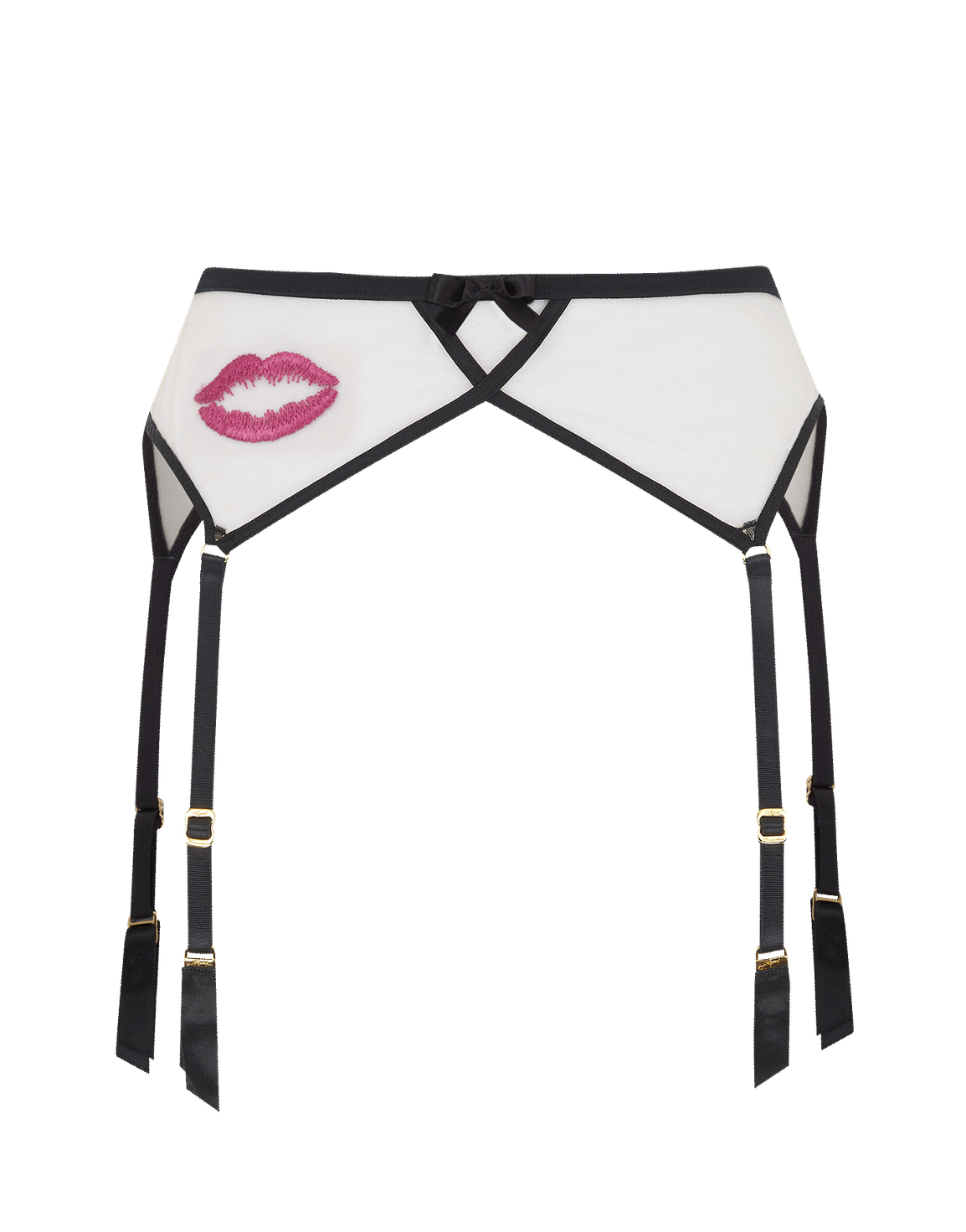 Lotie Suspender Black | Agent Provocateur