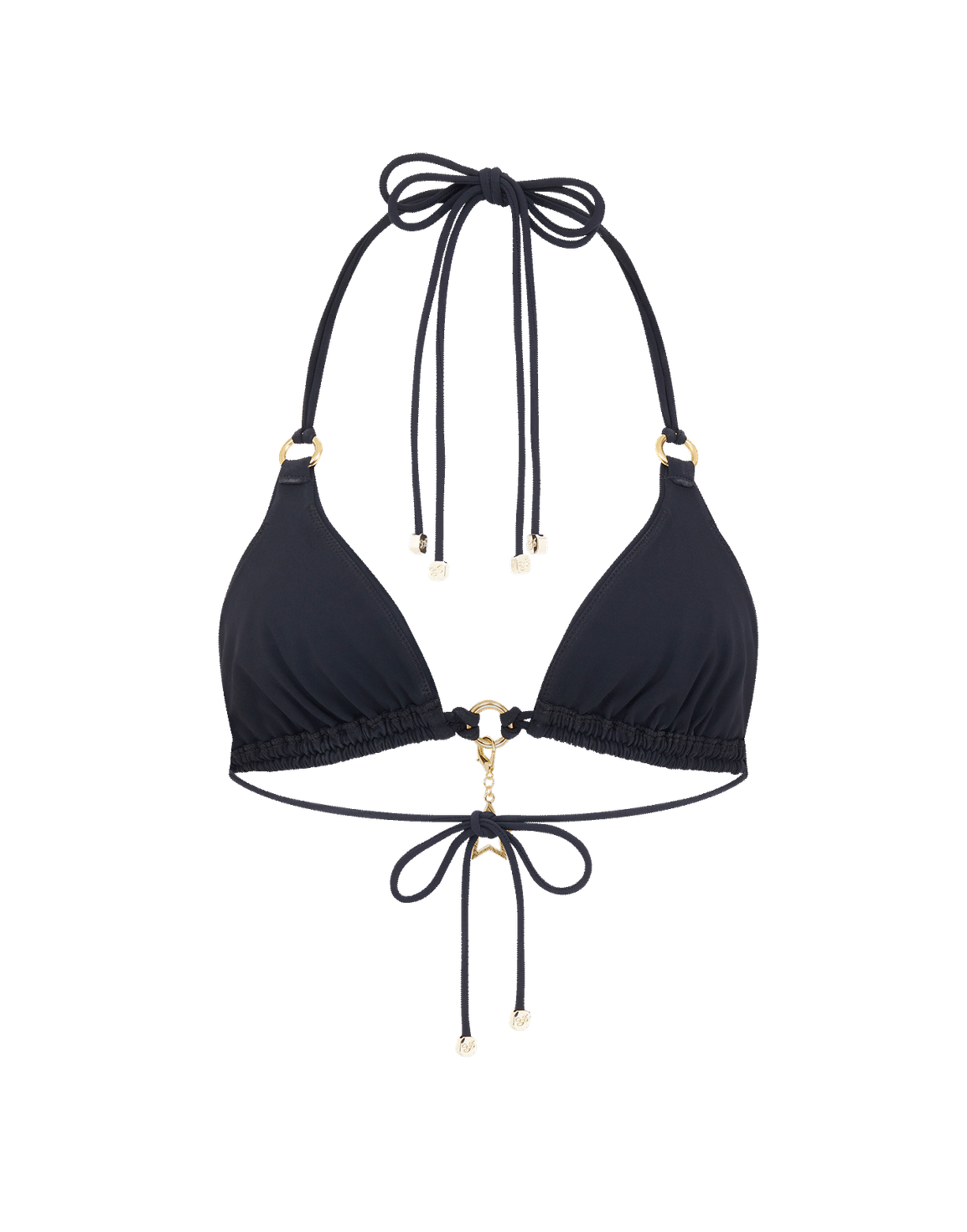 Malisa Bikini Top Black/Gold | Agent Provocateur