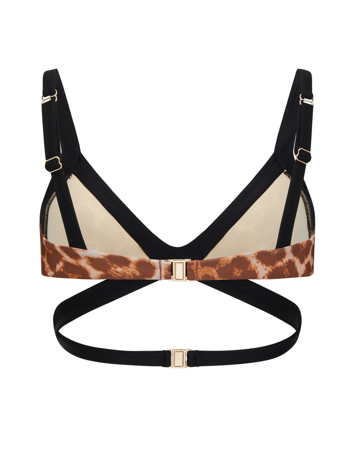 Mazzy Bikini Top Leopard | Agent Provocateur
