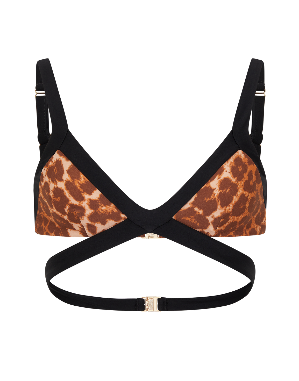 Mazzy Bikini Top Leopard | Agent Provocateur