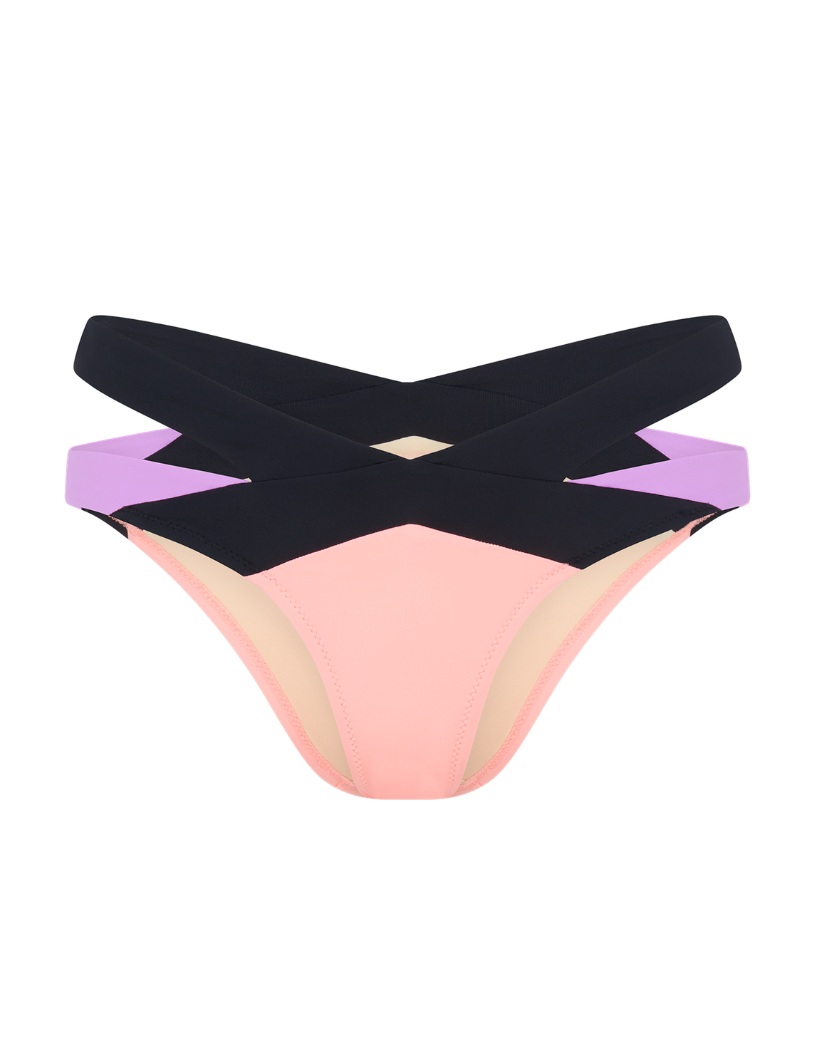 Mazzy Bikini Bottom Black Multicolour | Agent Provocateur