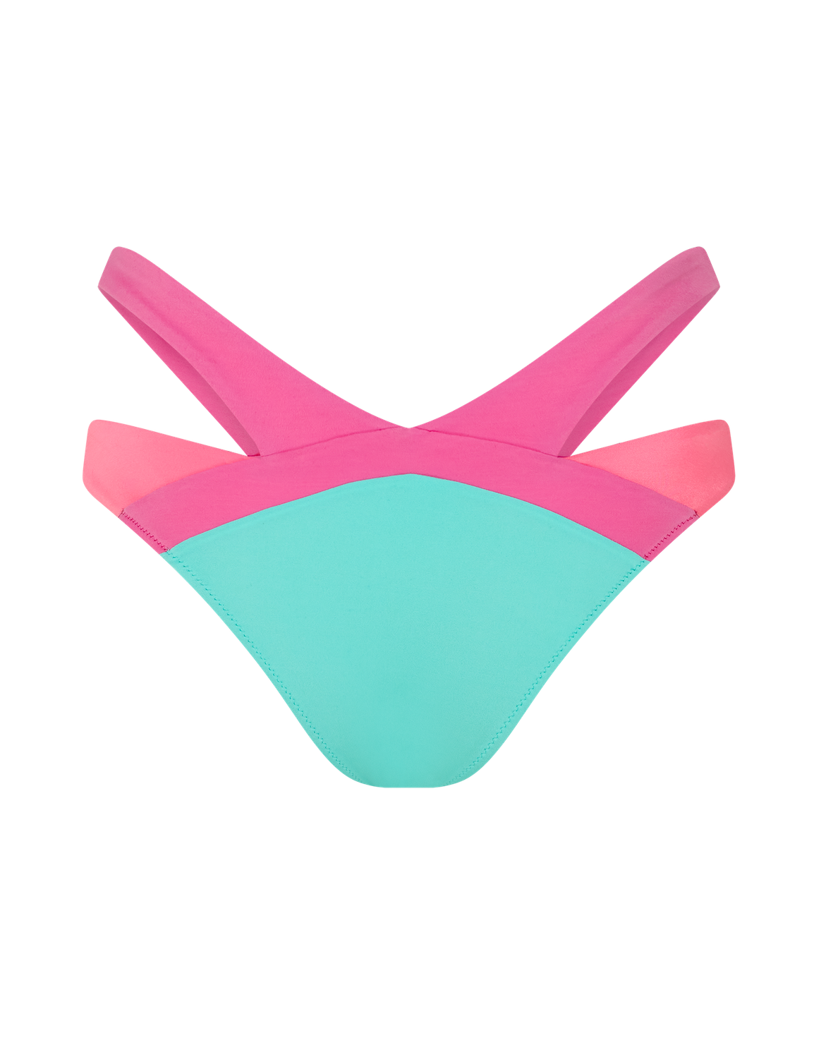 Mazzy Bikini Bottom Mint/Pink | Agent Provocateur