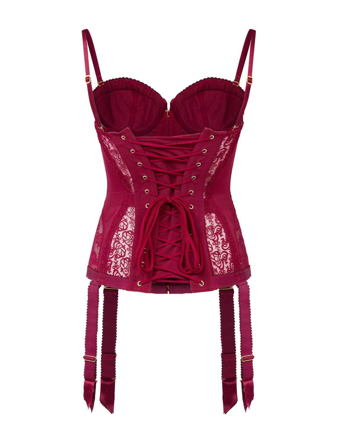 Mercy Corset Burgundy | Agent Provocateur