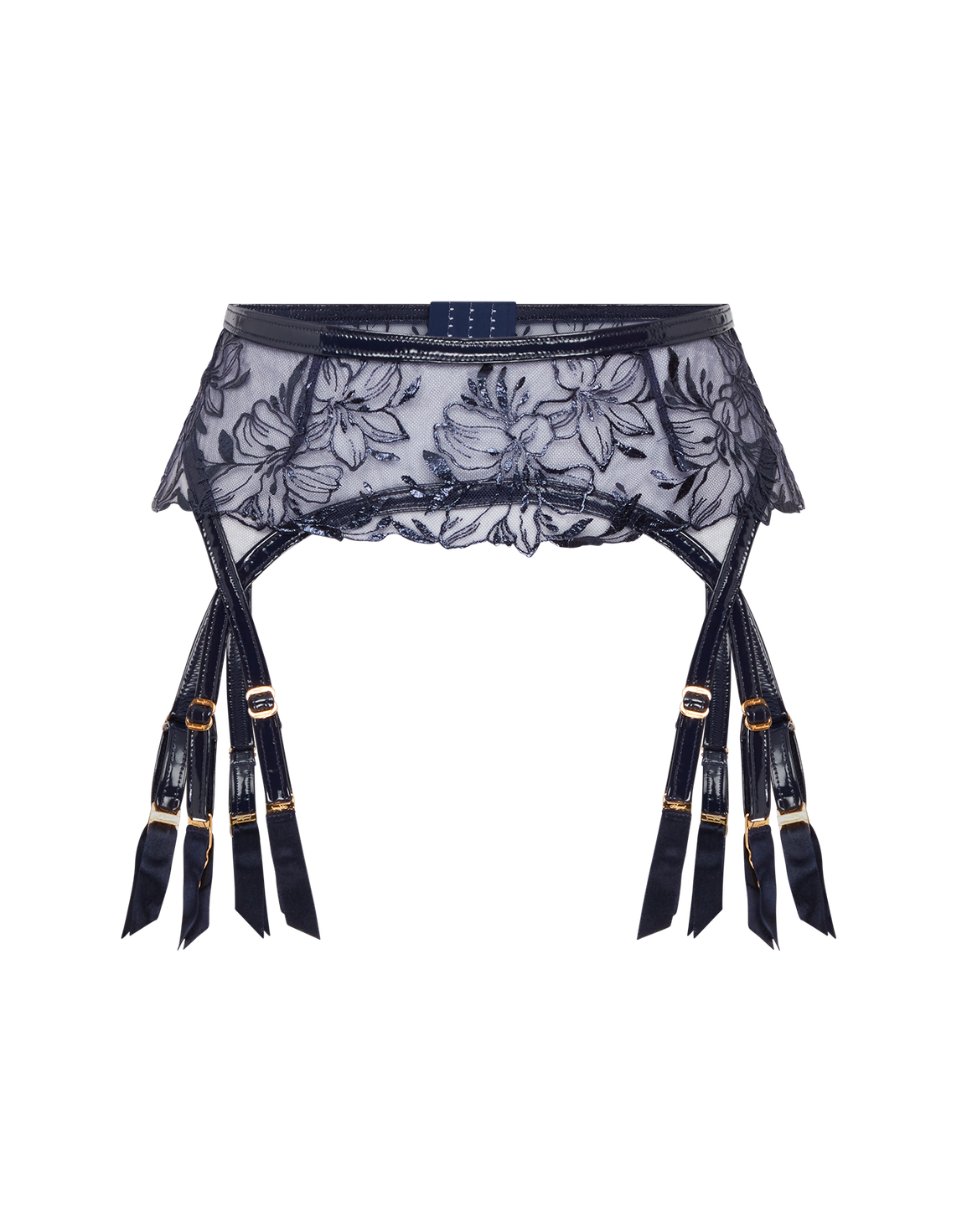 Ozella Suspender Navy | Agent Provocateur
