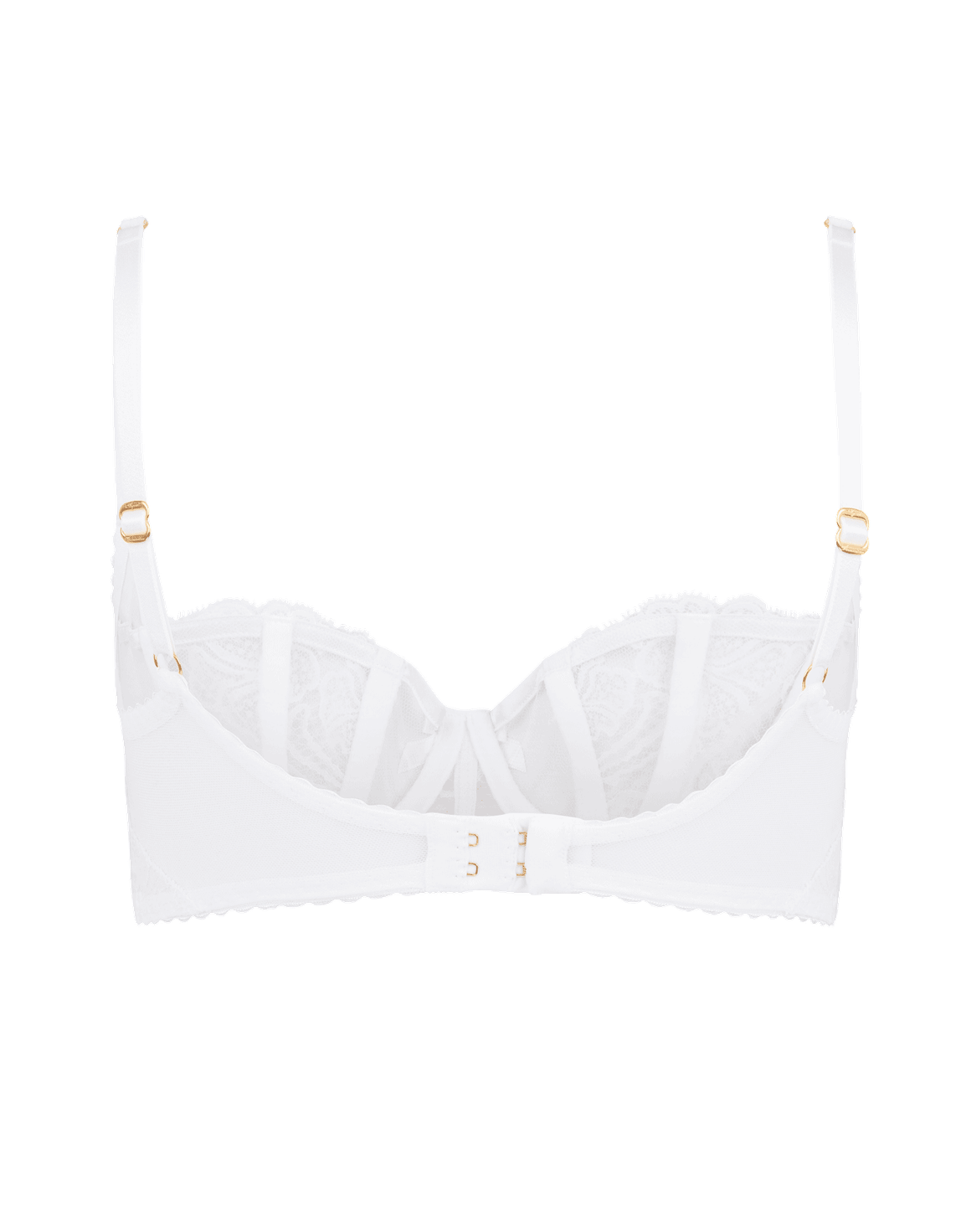 Rozlyn Balconette Underwired Bra White 2 | Agent Provocateur