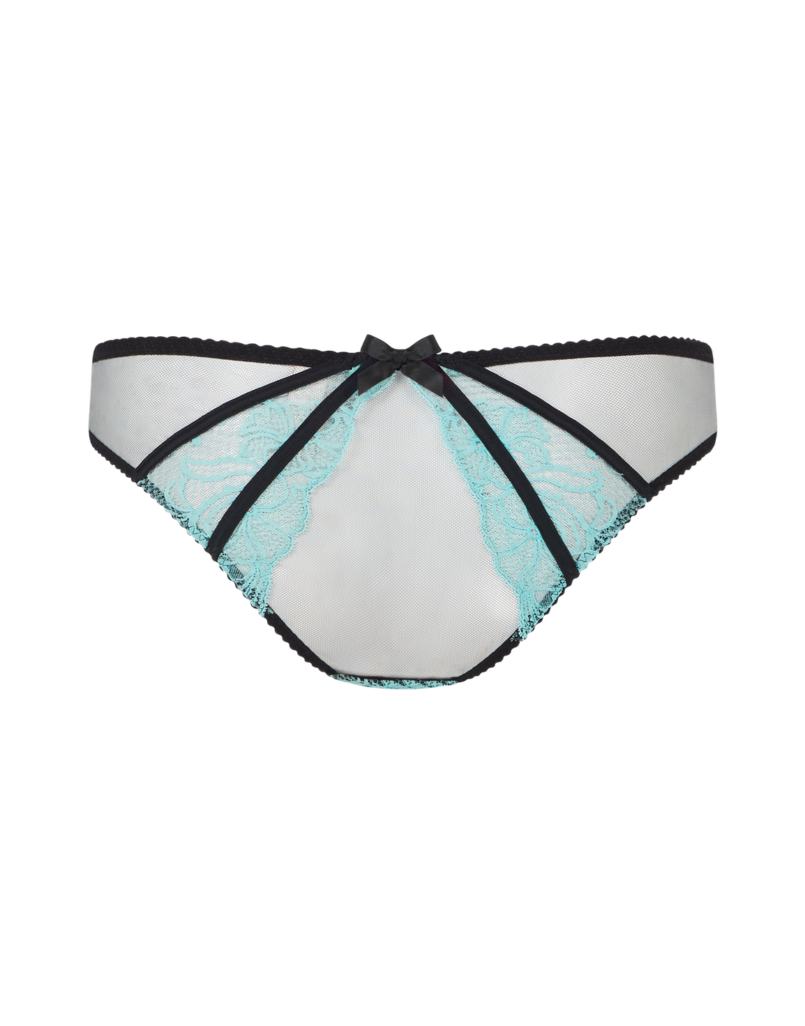 Rozlyn Full Brief  Mint/Black | Agent Provocateur