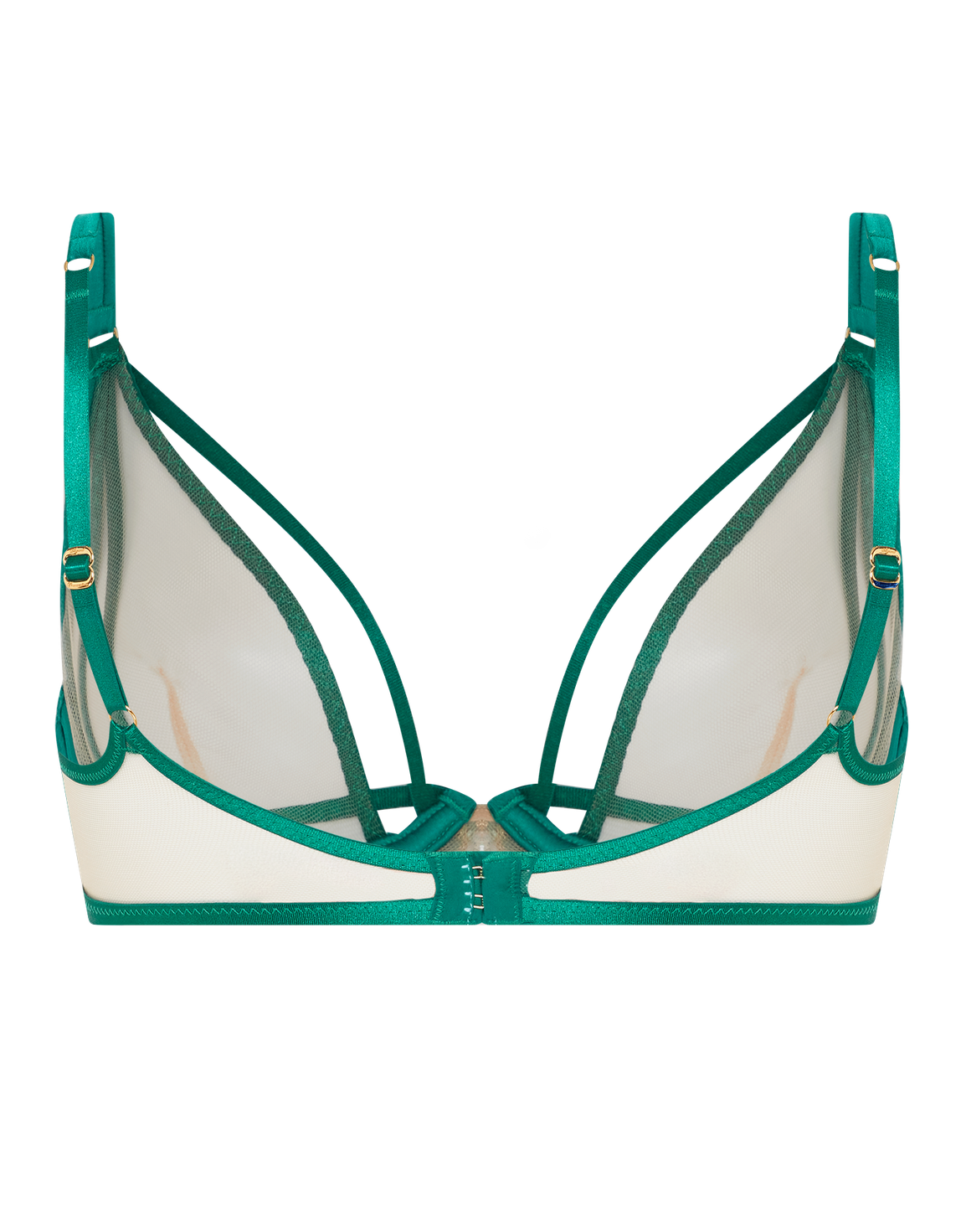 Rubi Plunge Underwired Bra  Jade Green | Agent Provocateur