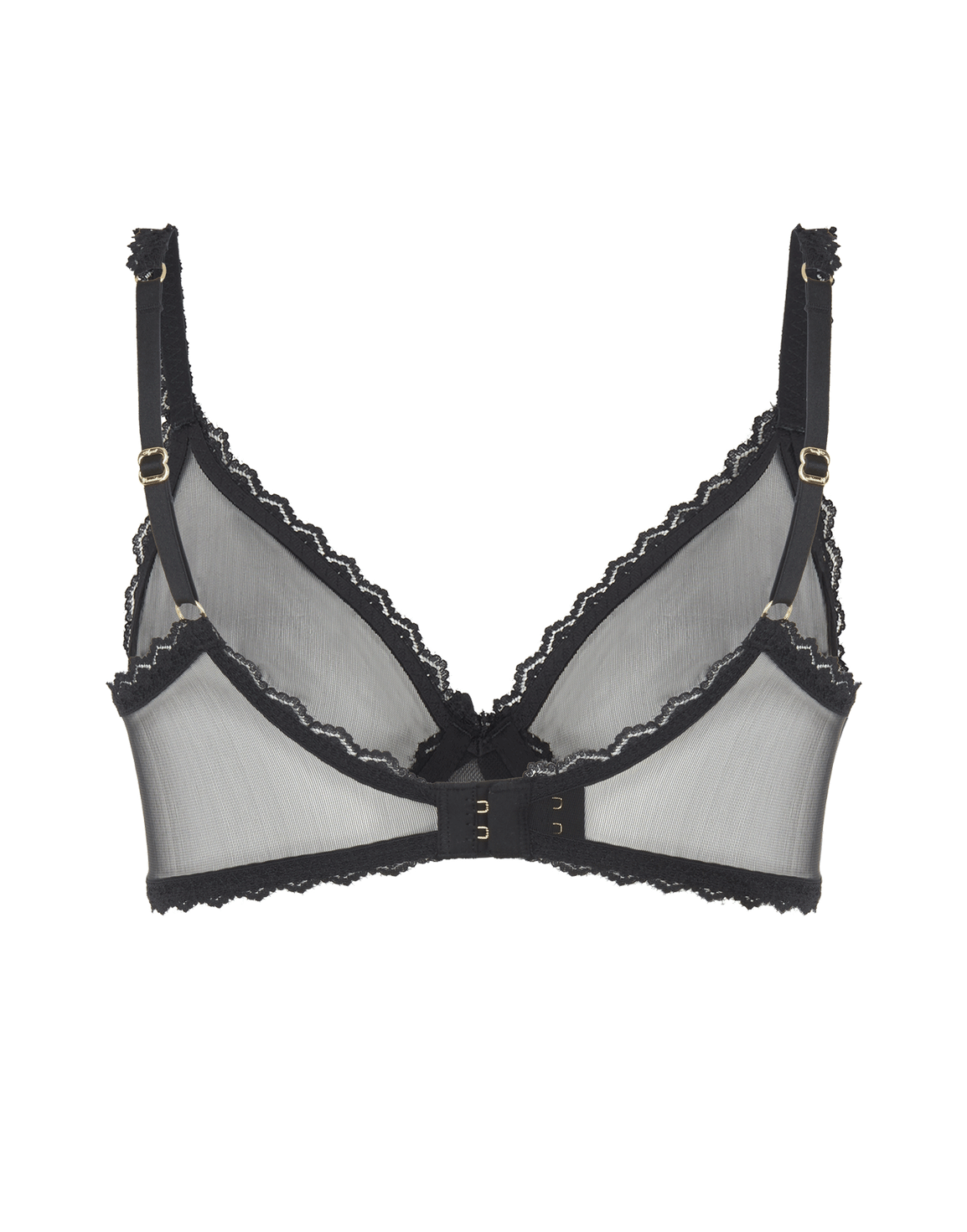Venetia Full Cup Underwired Bra Black | Agent Provocateur