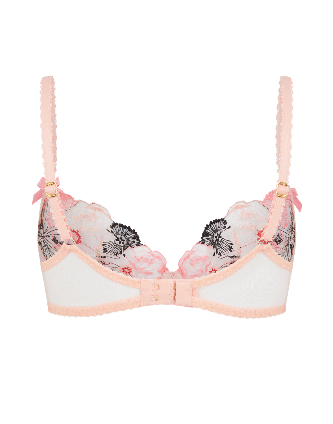 Zuri Plunge Underwired Bra Pink | Agent Provocateur