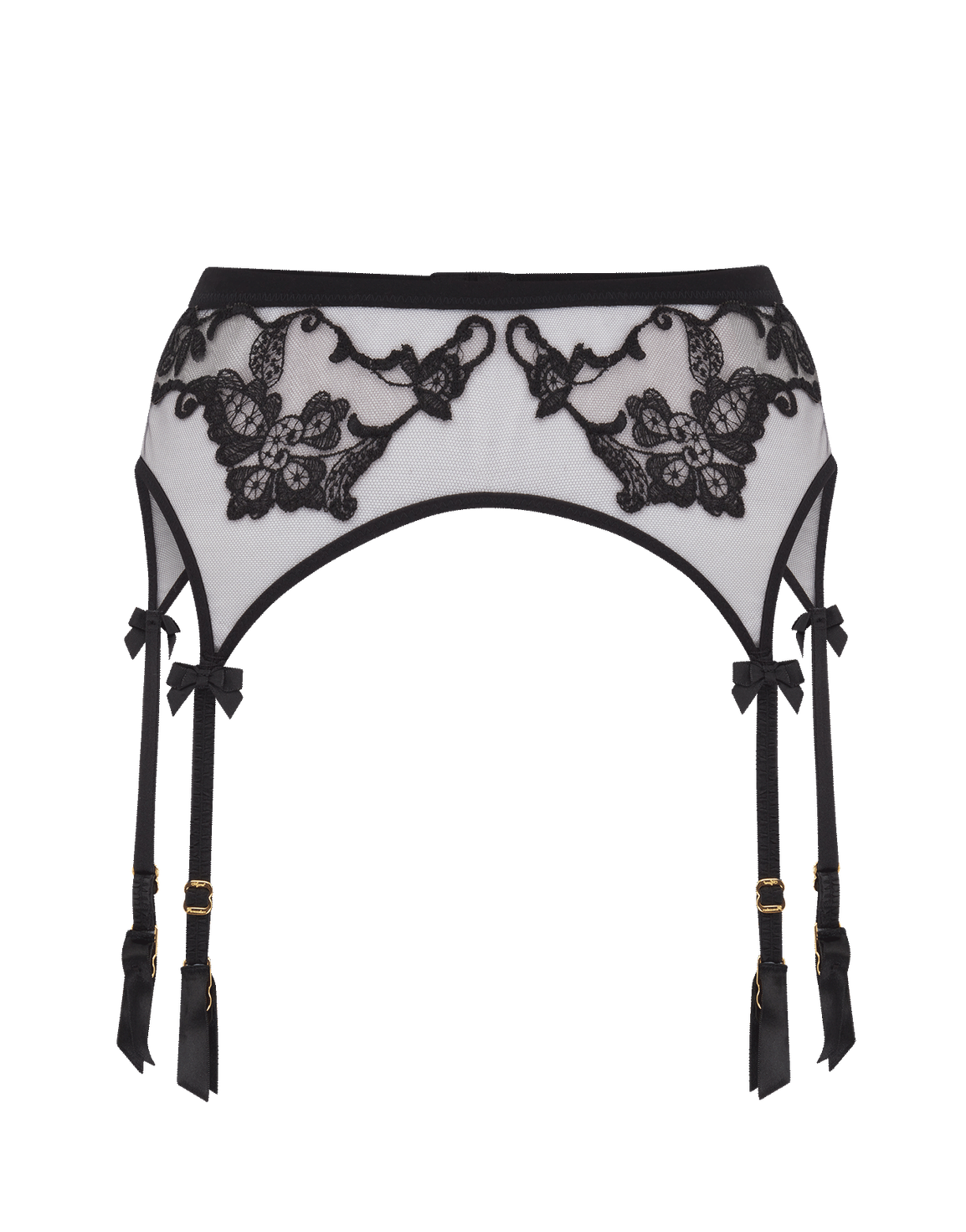 Mirabelle Suspender Black | Agent Provocateur