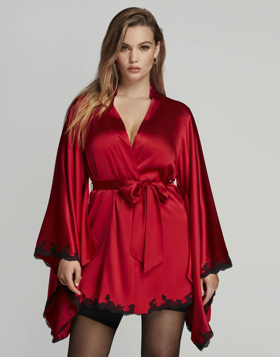 Molly Short Kimono Red | Agent Provocateur