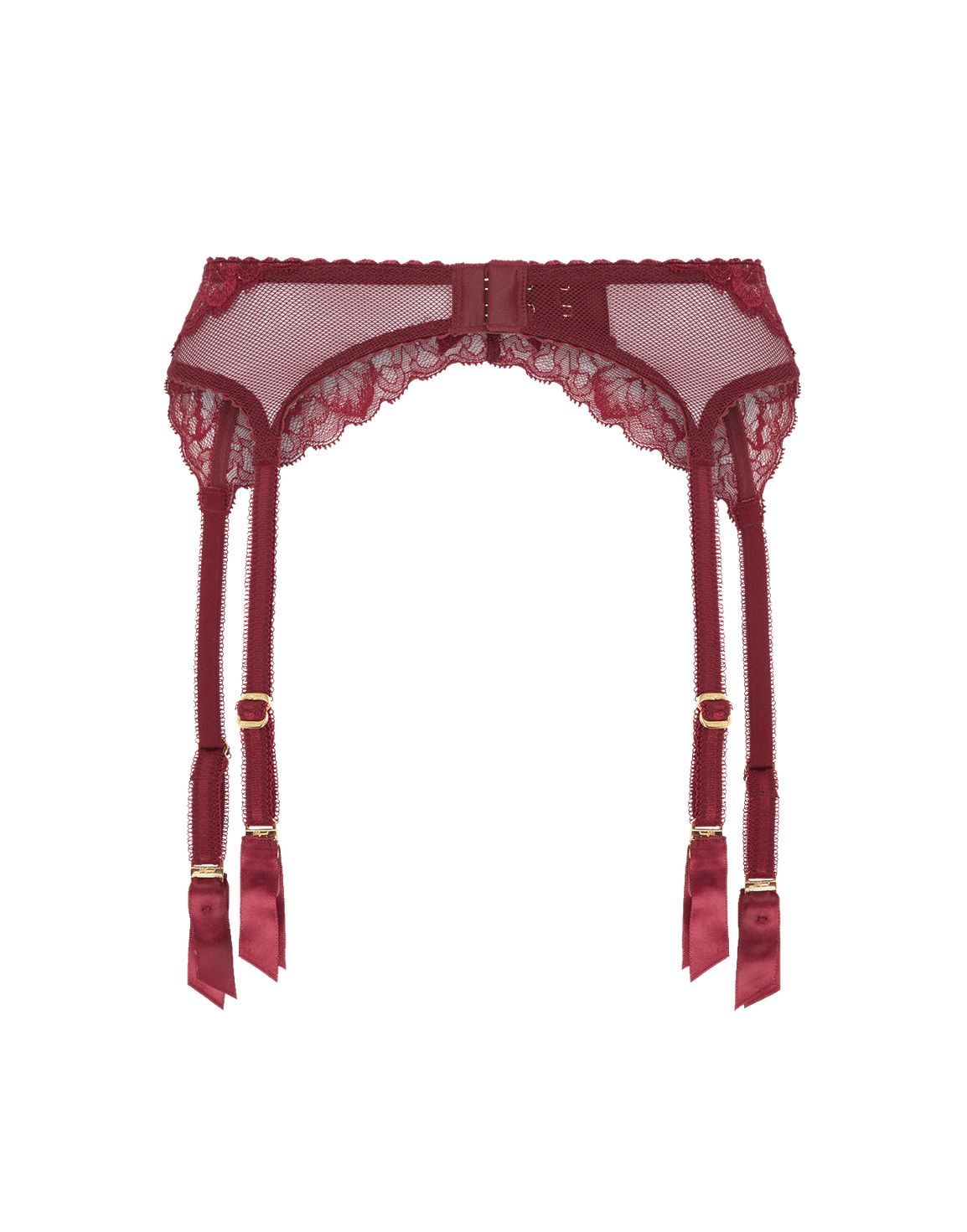 Leni Suspender Burgundy | Agent Provocateur