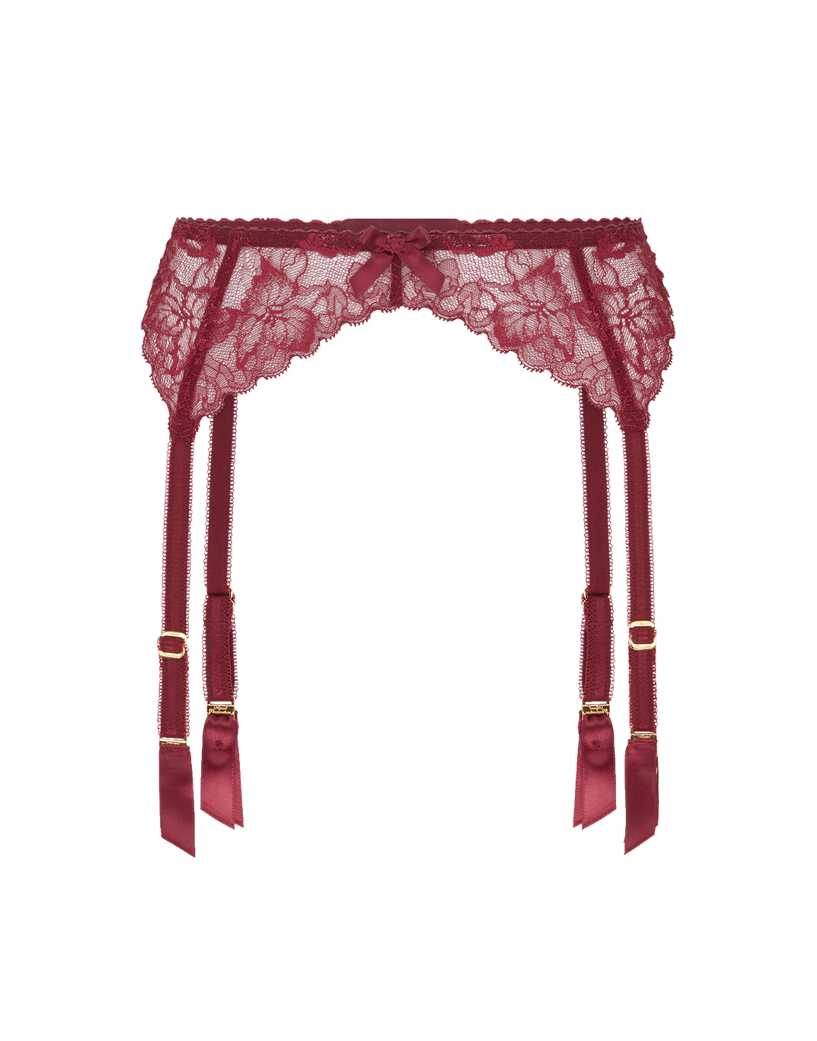 Leni Suspender Burgundy | Agent Provocateur