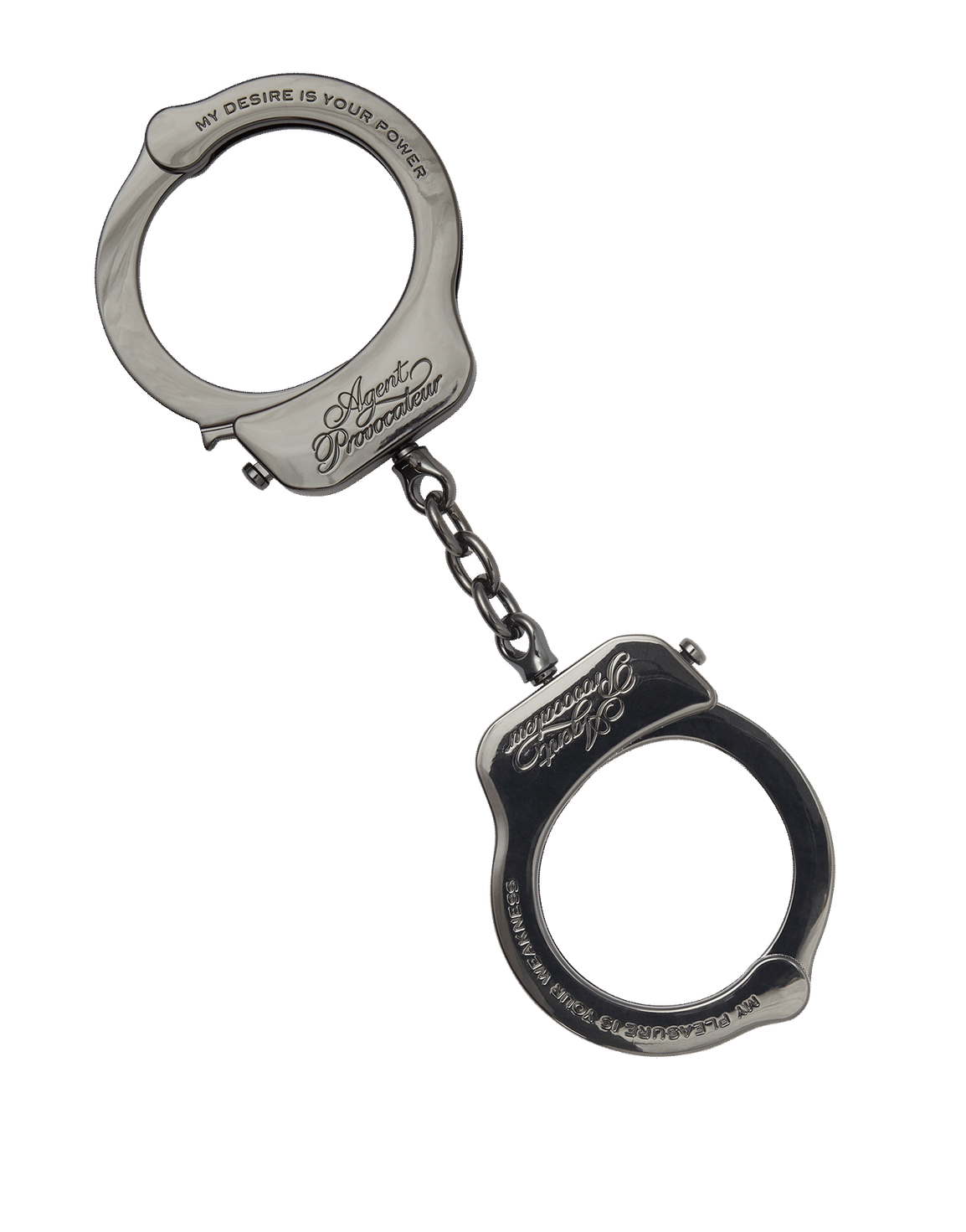 Audria Double Cuff Gunmetal | Agent Provocateur