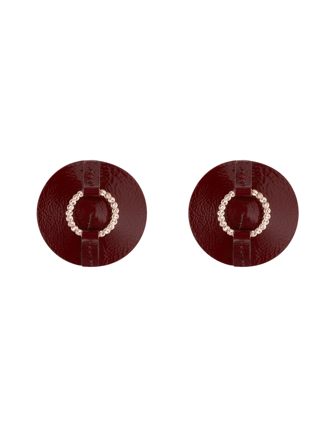 Darlina Pasties Burgundy/Gold | Agent Provocateur