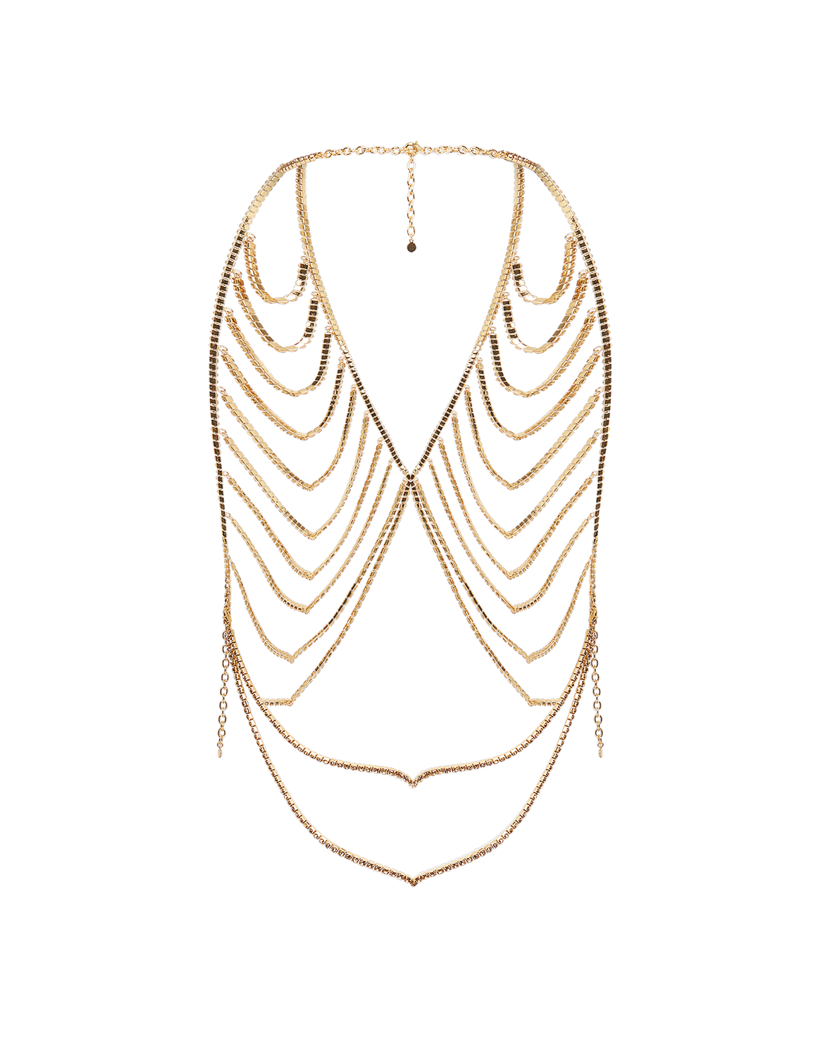 Elliote Chain Bra Gold/Topaz | Agent Provocateur