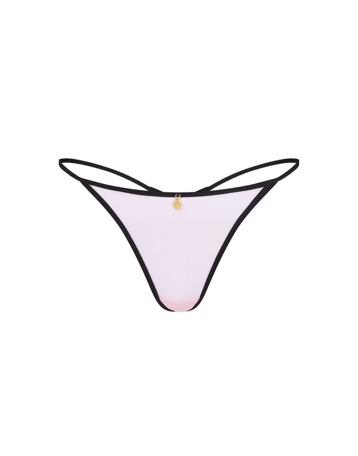 AP ASAP Trixie Thong Baby Pink/Black | Agent Provocateur