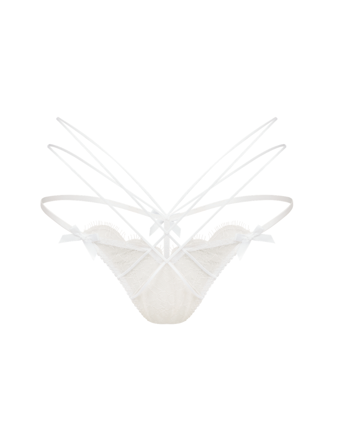 Halley Thong White/White | Agent Provocateur