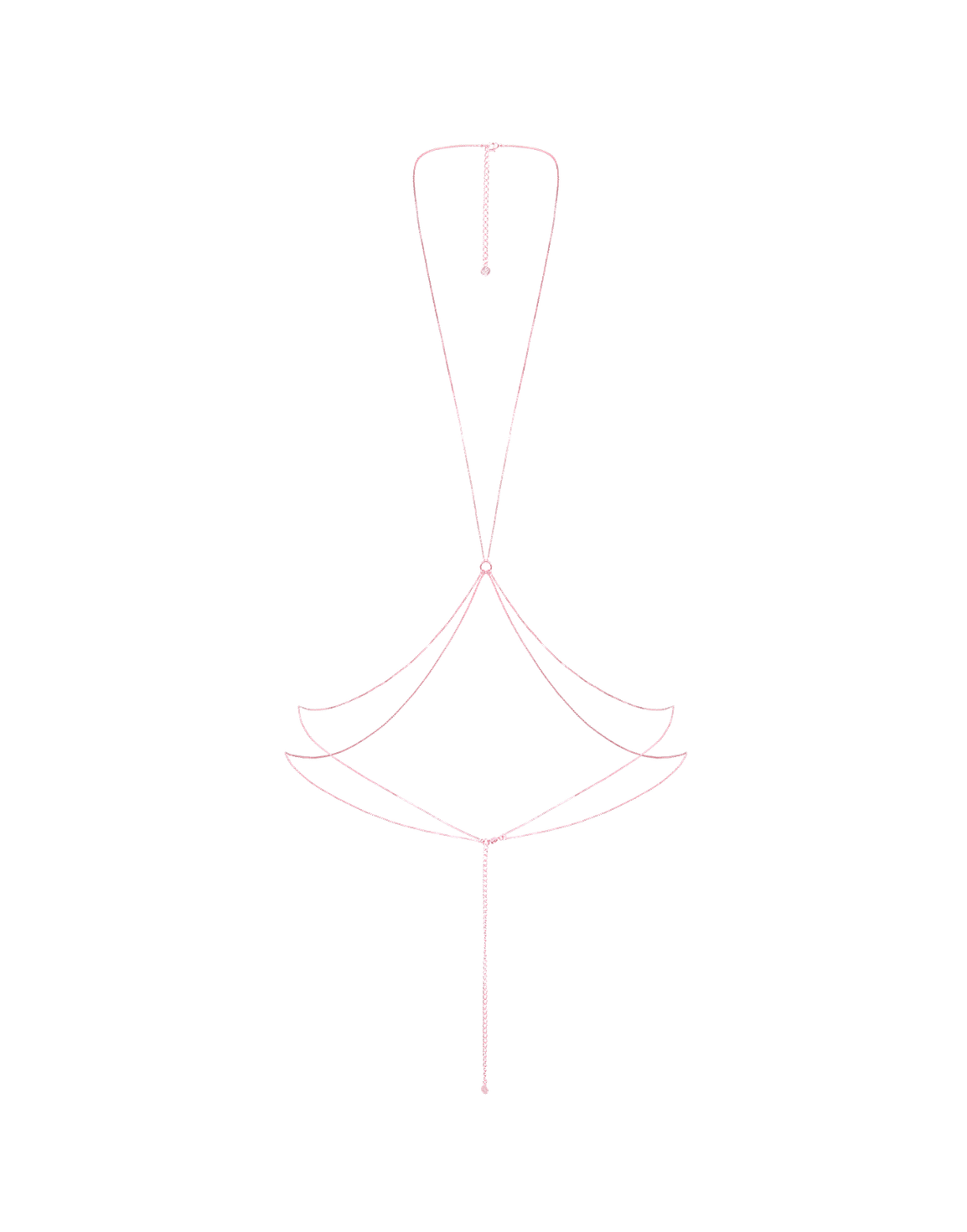 Jessah Bodychain Pink/Clear | Agent Provocateur