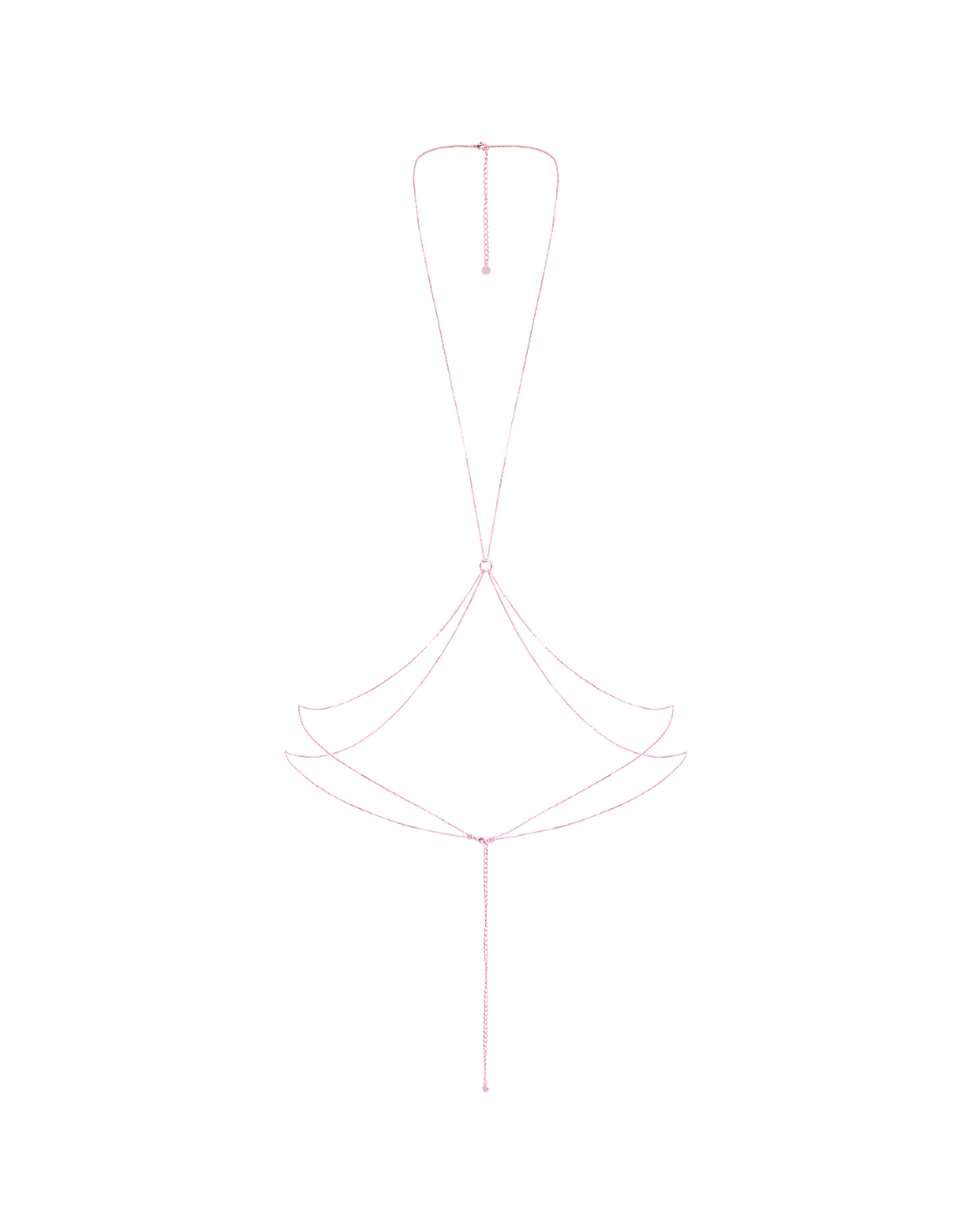 Jessah Bodychain Pink/Clear | Agent Provocateur