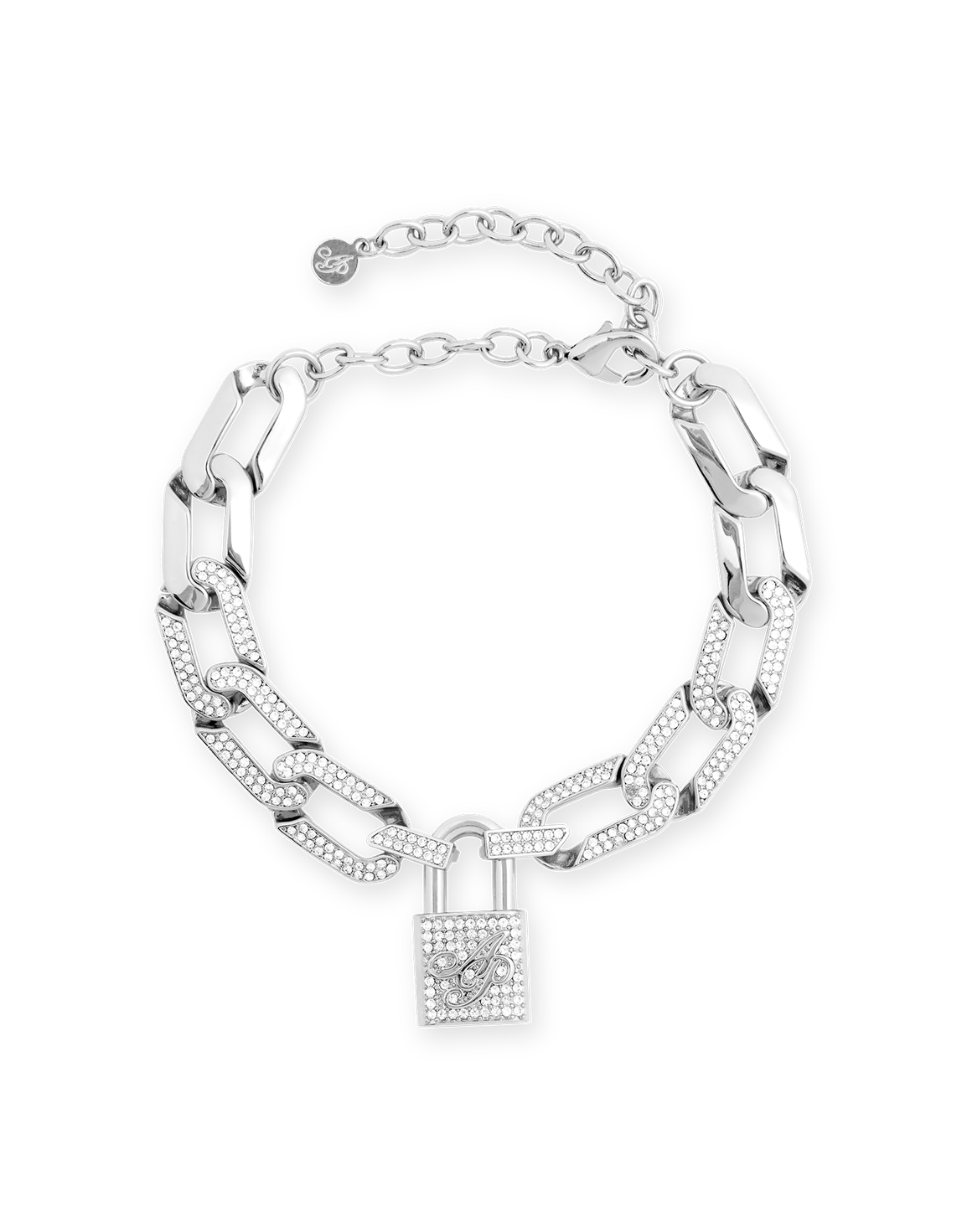Meriem Anklet Silver/Crystal | Agent Provocateur