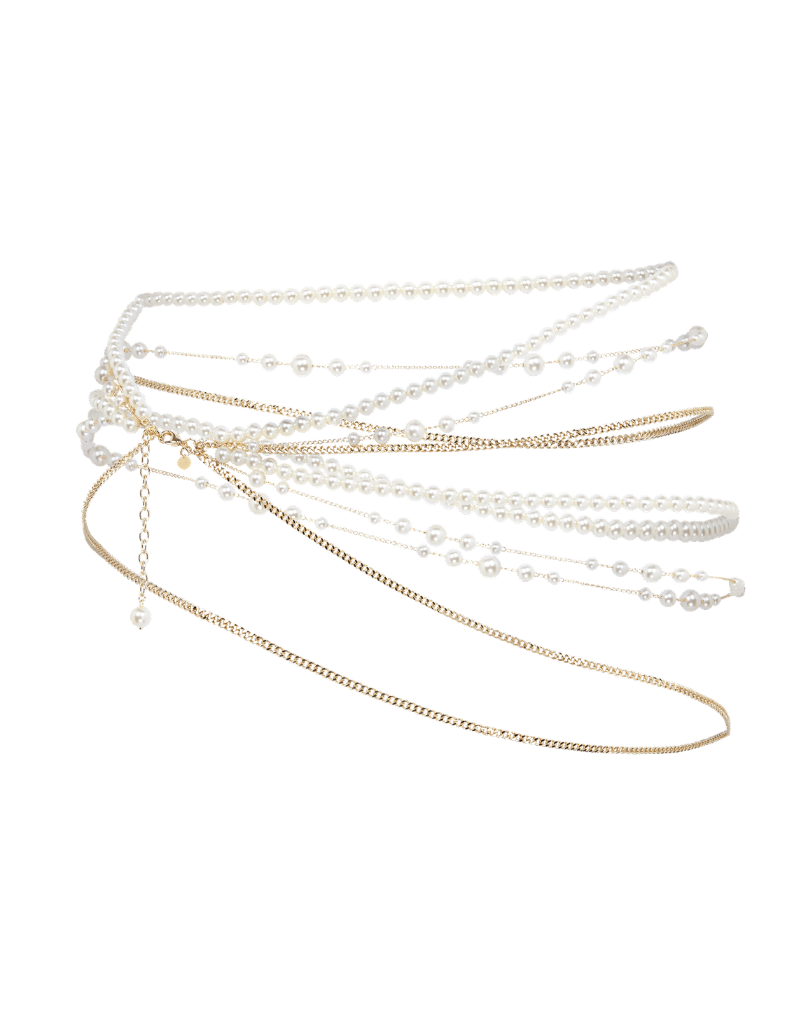 Pearlie Belt Pearl/Gold | Agent Provocateur