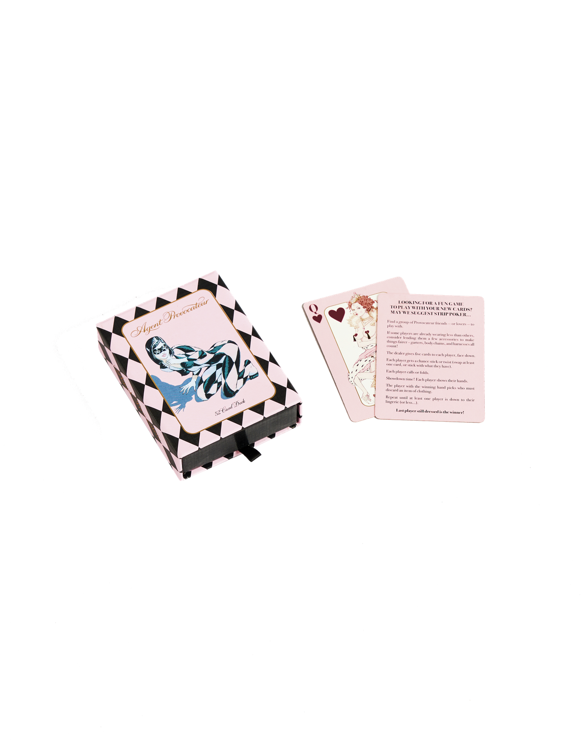 Cards Playing Cards Pink/Black | Agent Provocateur