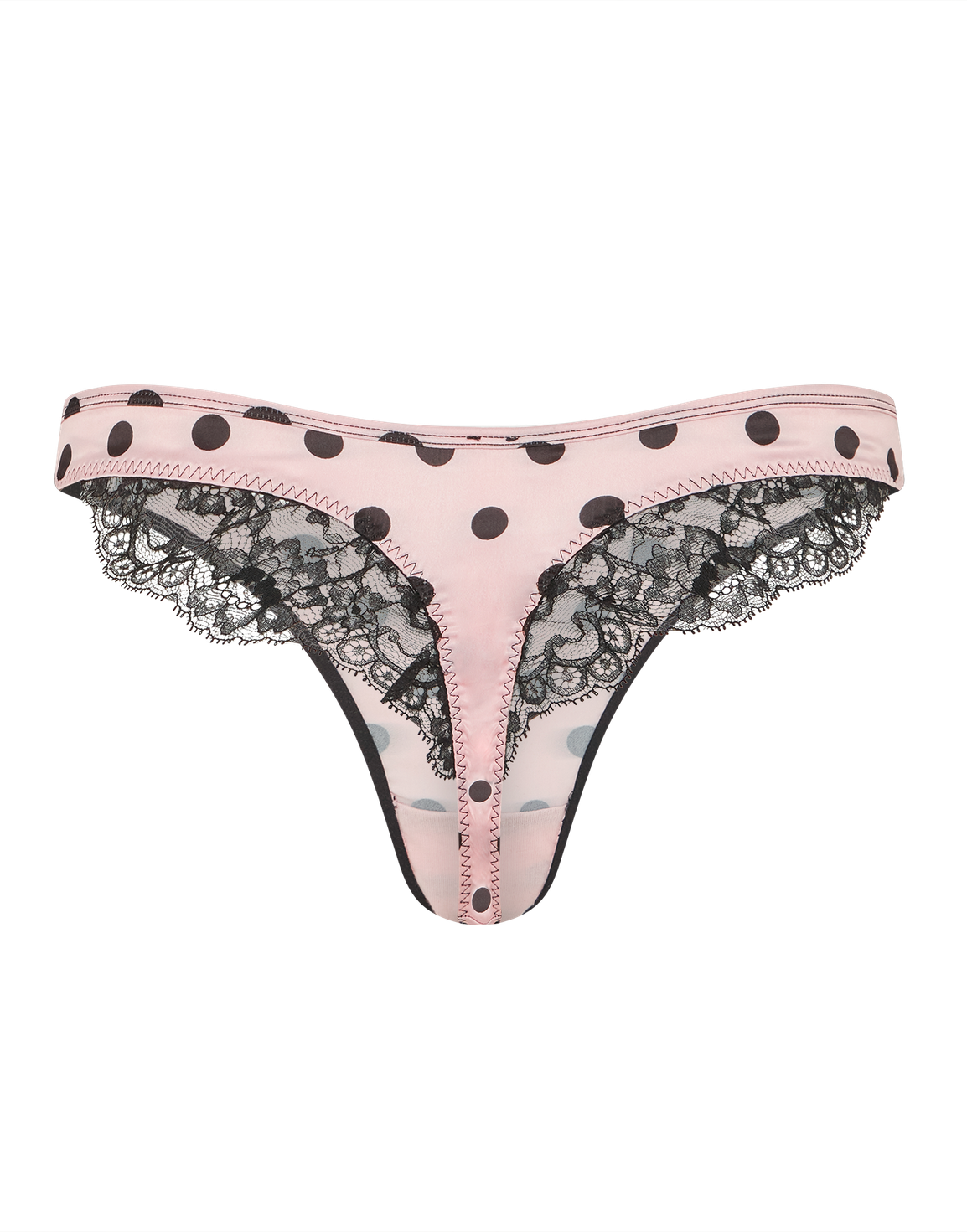 Rivere Brazilian Brief  Pink/Black | Agent Provocateur