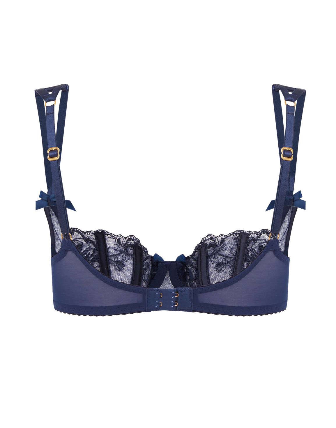 Rosia Balconette Underwired Bra Navy | Agent Provocateur