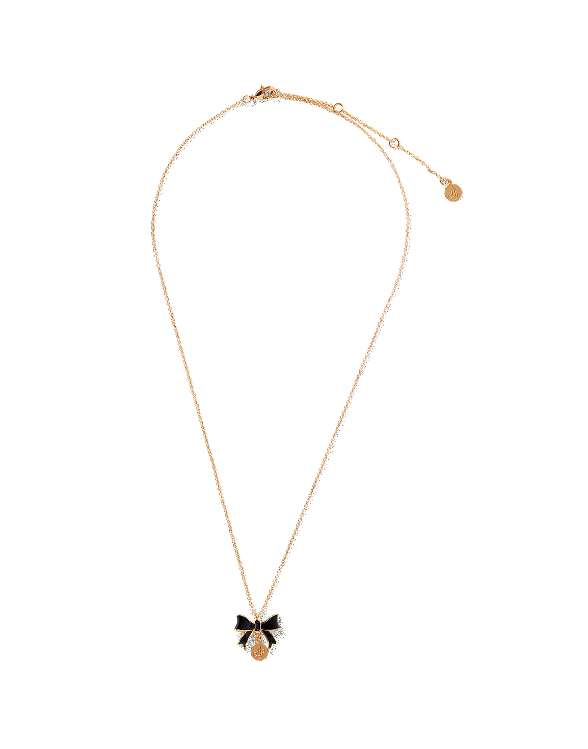 Adley Necklace Gold/Black | Agent Provocateur