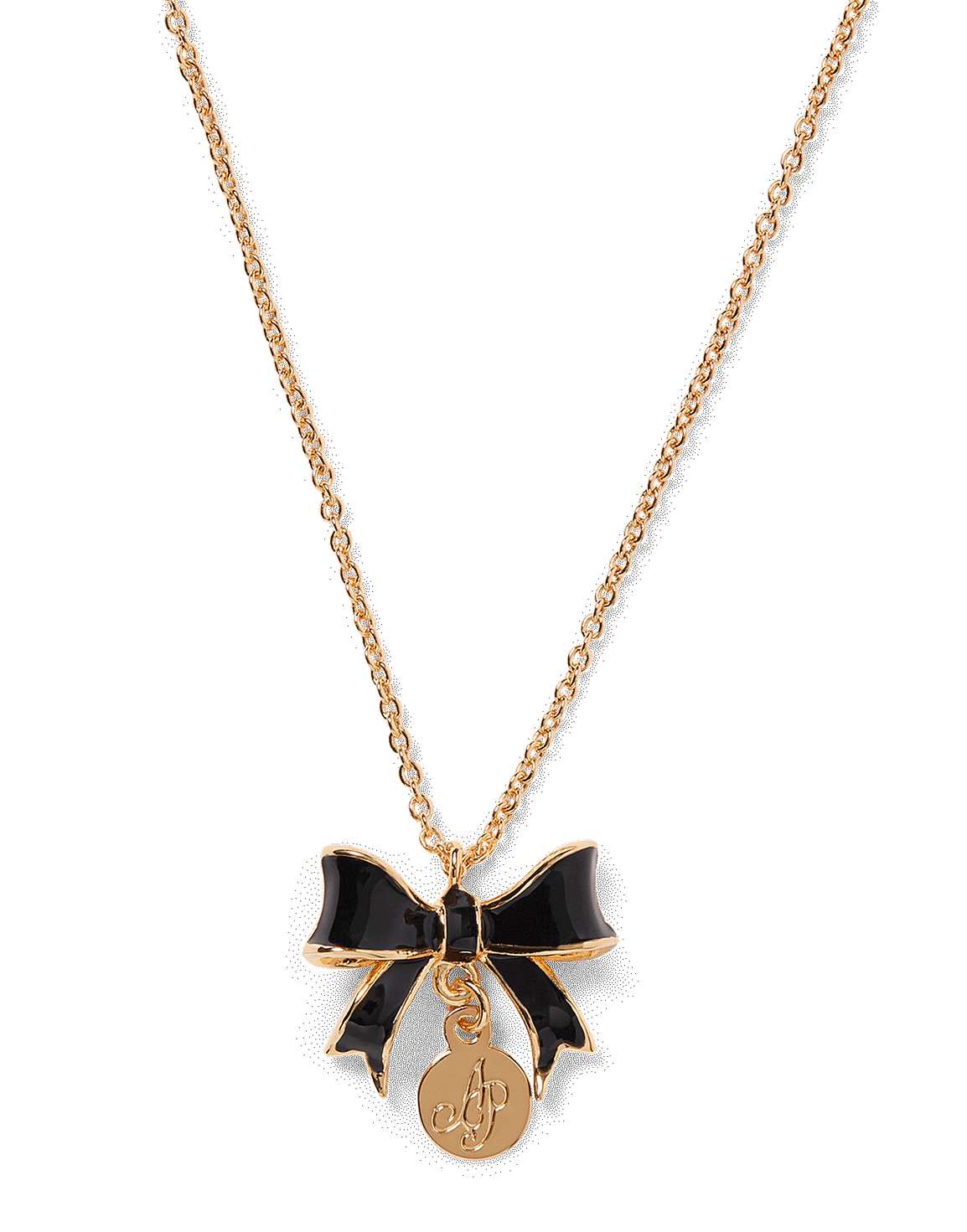 Adley Necklace Gold/Black | Agent Provocateur