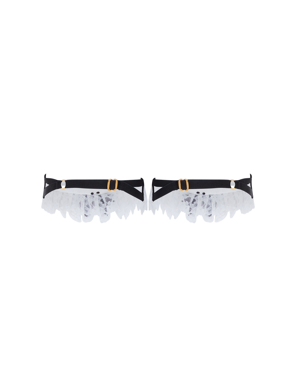 Bonnie Garters Black/White | Agent Provocateur