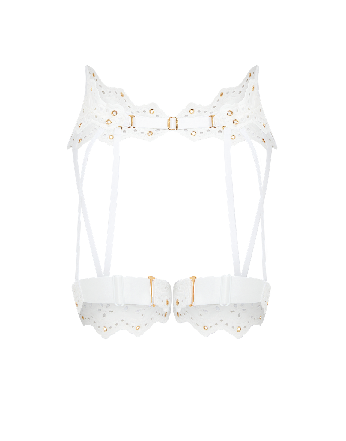 Nicoletti Suspender White | Agent Provocateur