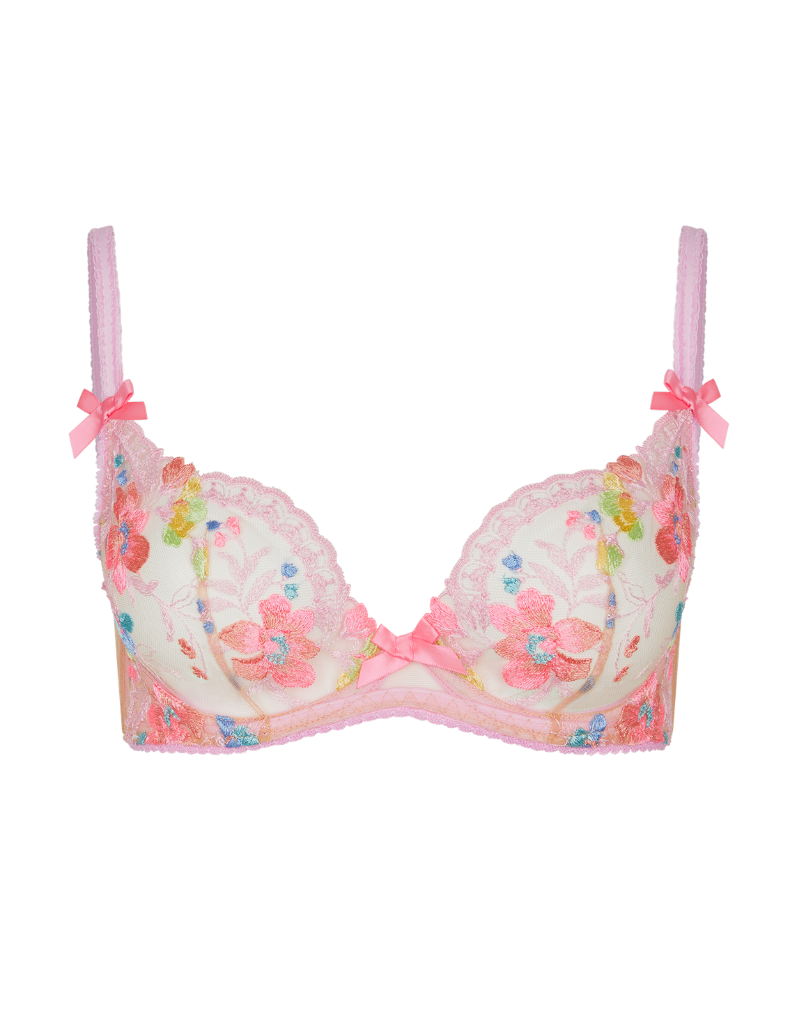 Rixie Plunge Underwired Bra Multicolour | Agent Provocateur