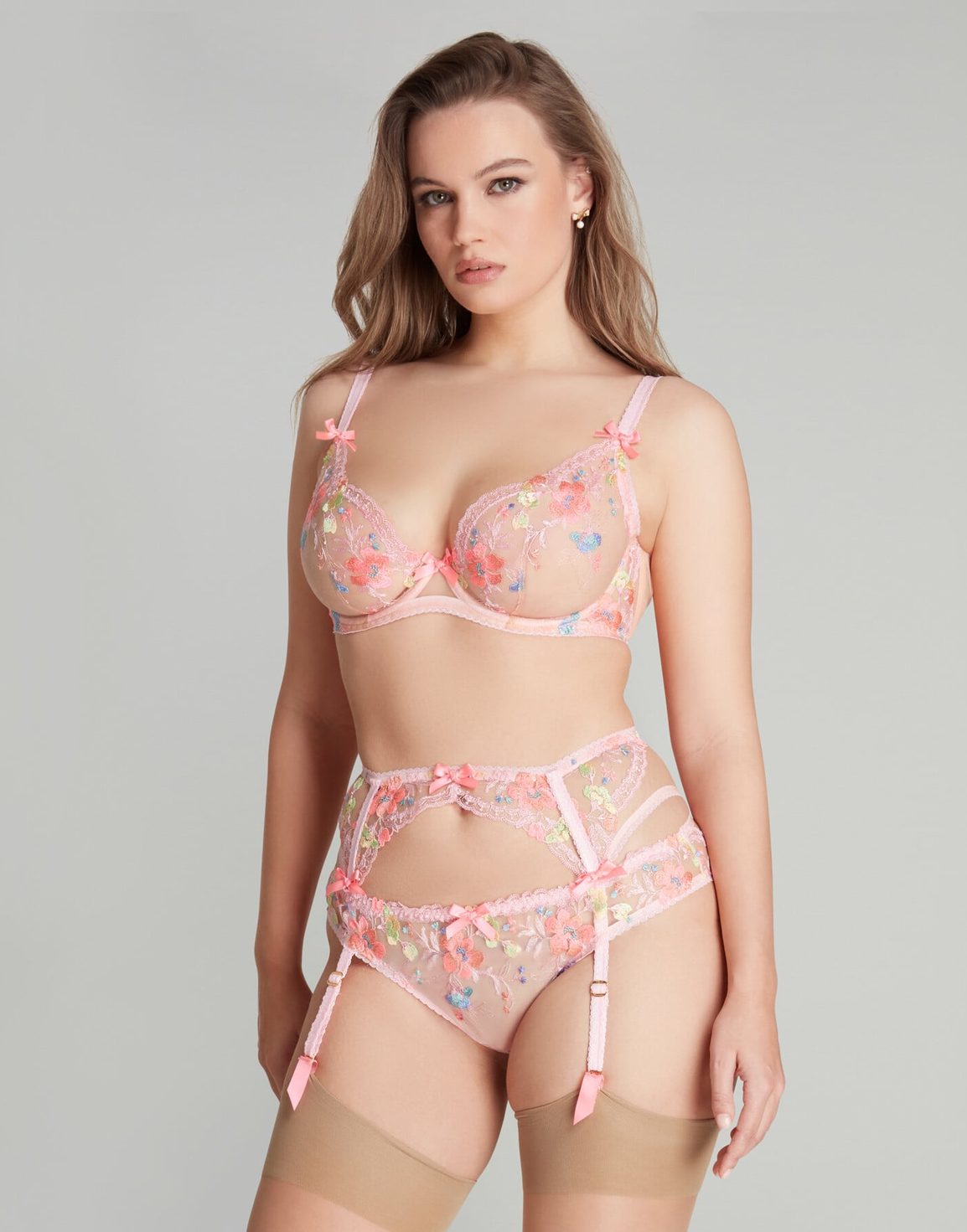 Rixie Suspender Multicolour | Agent Provocateur