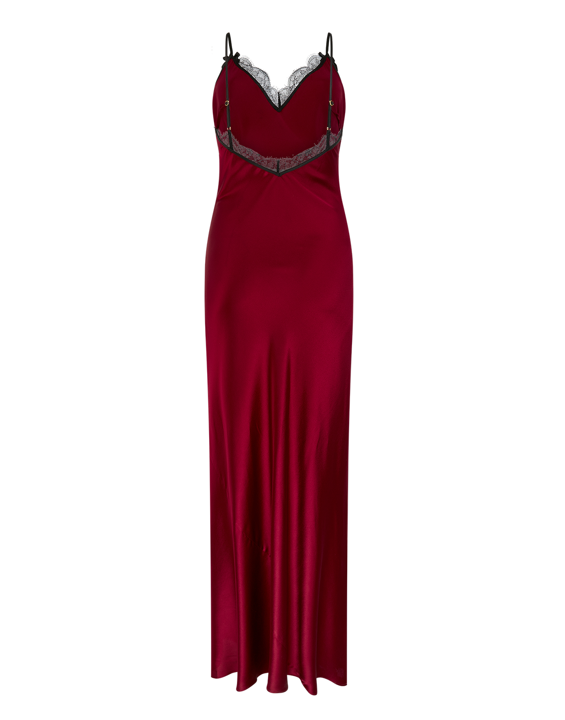 Sammi Long Slip Burgundy/Black | Agent Provocateur