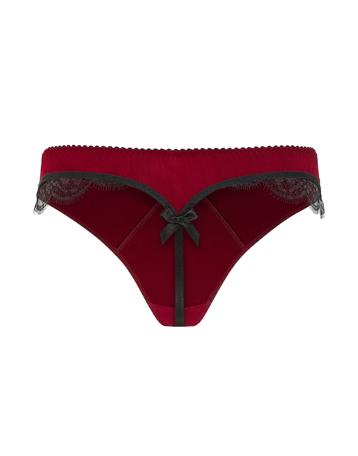Sammi Thong Burgundy/Black | Agent Provocateur