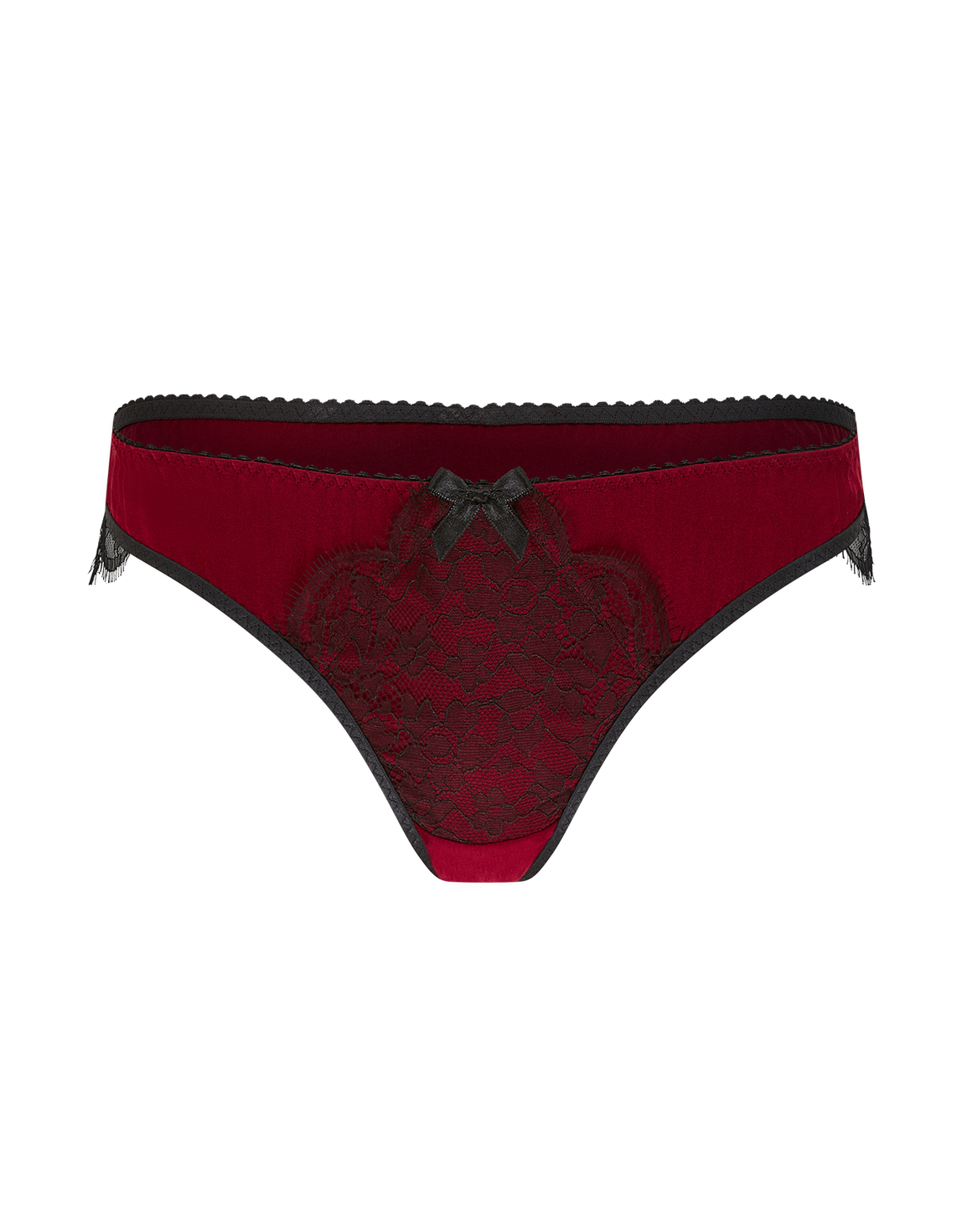 Sammi Thong Burgundy/Black | Agent Provocateur