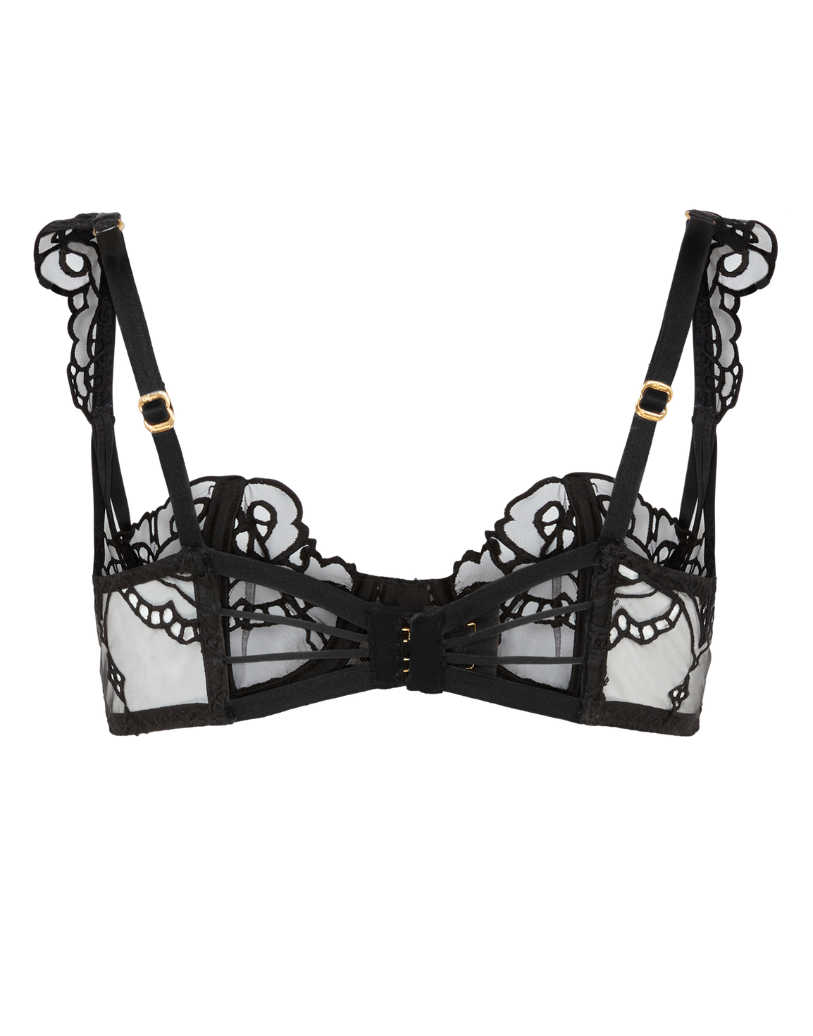 Seren Balconette Underwired Bra Black | Agent Provocateur
