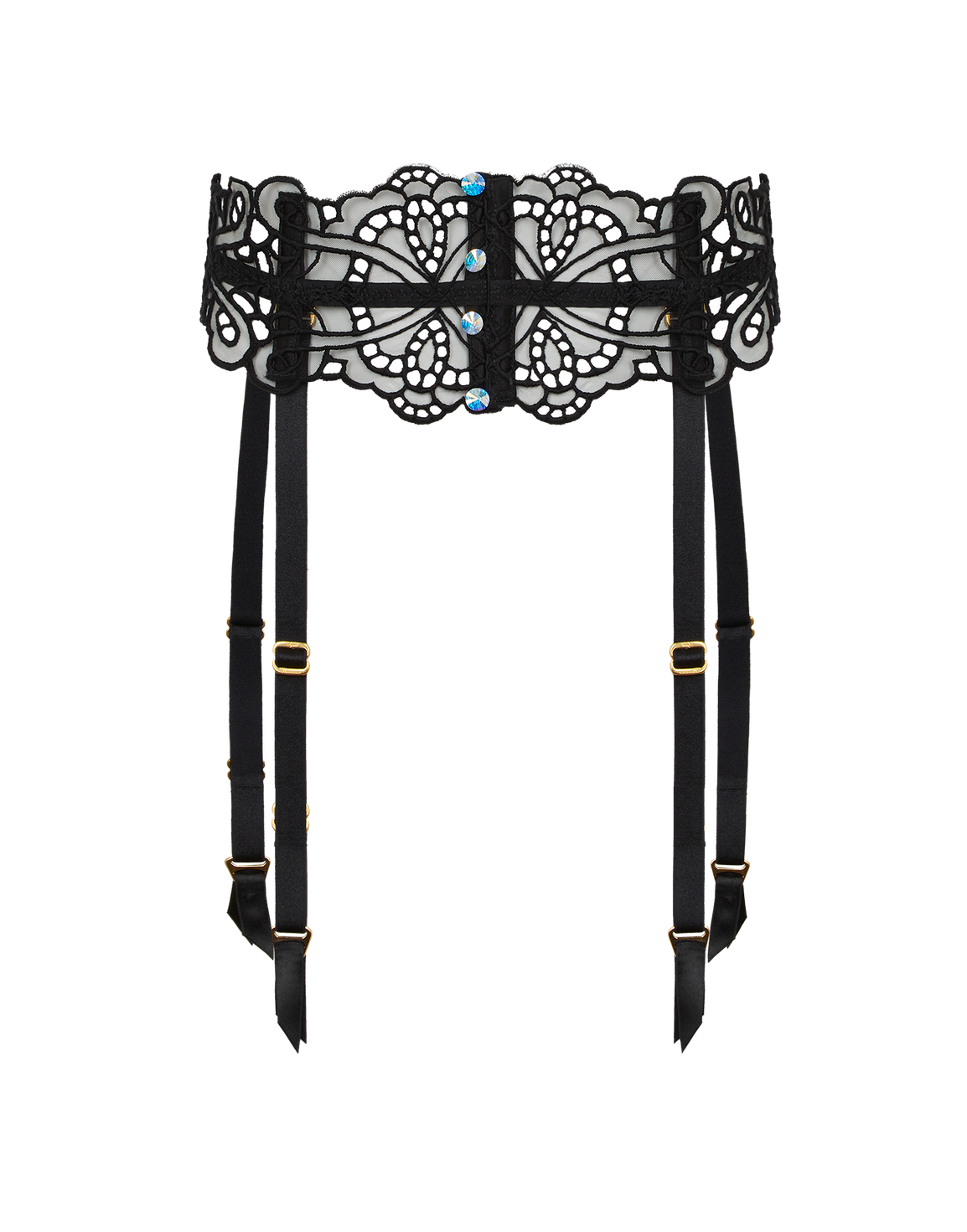Seren Suspender Black | Agent Provocateur