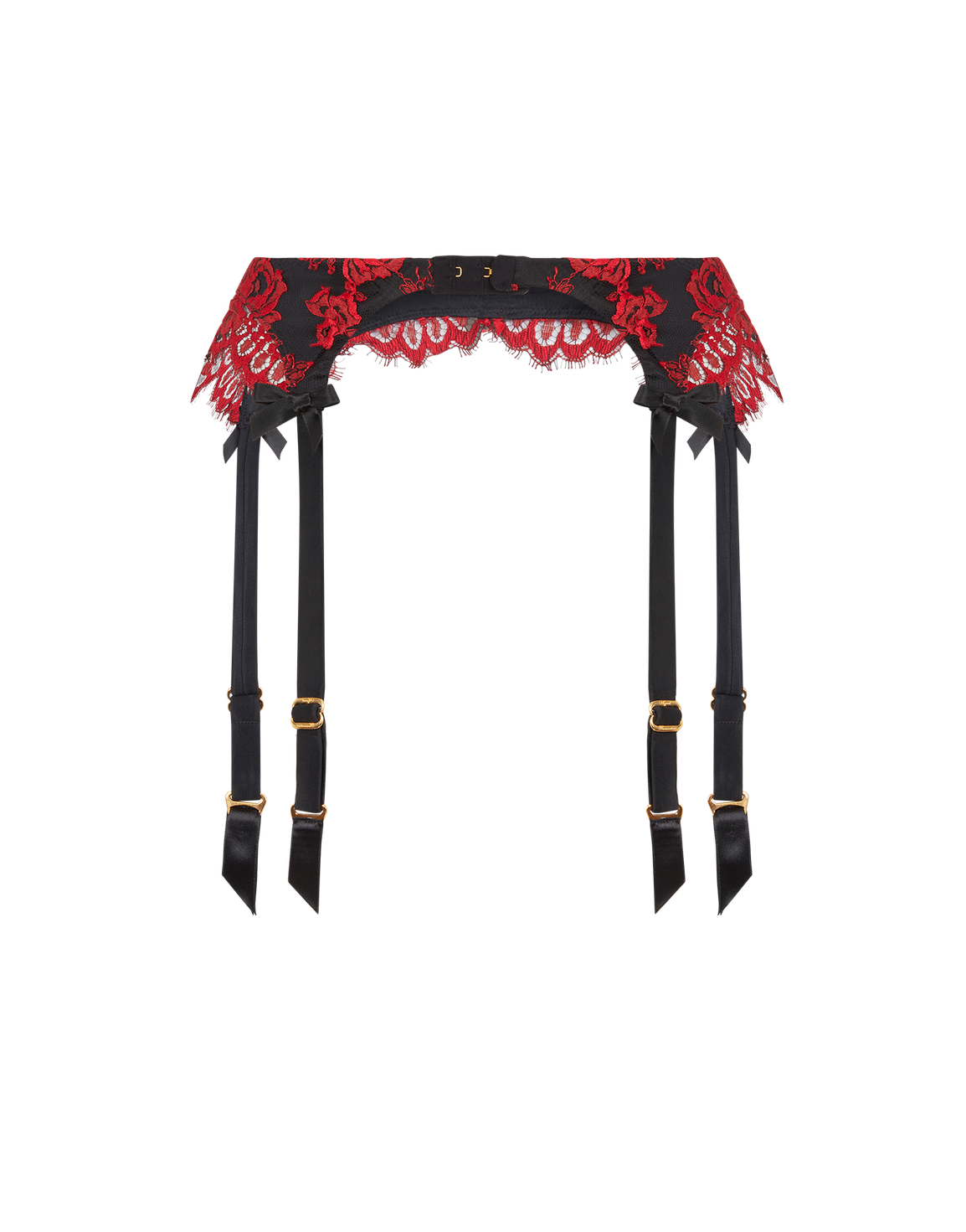 Solanna Suspender Red/Black | Agent Provocateur
