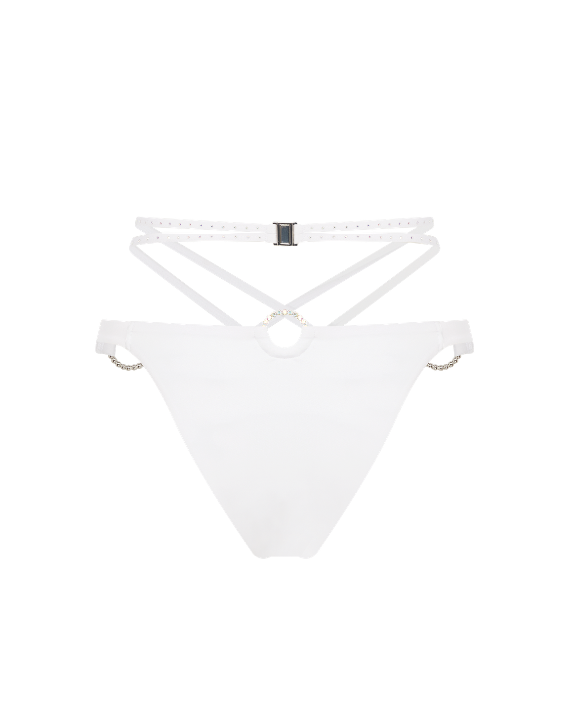 Tenesee Bikini Bottom White/Ab | Agent Provocateur