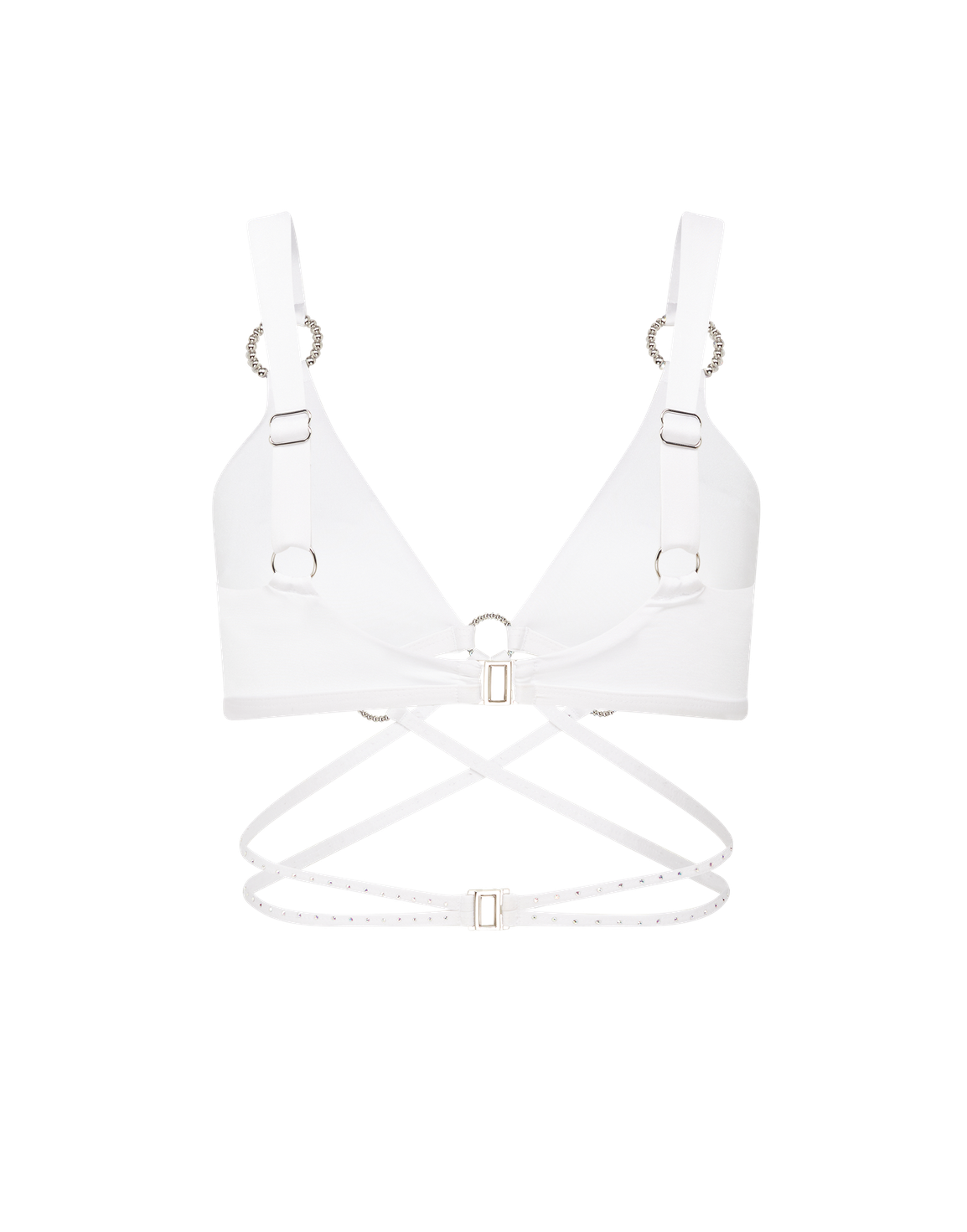 Tenesee Bikini Top White/Ab | Agent Provocateur