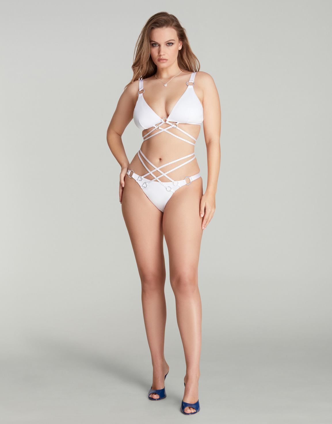 Tenesee Bikini Top White/Ab | Agent Provocateur