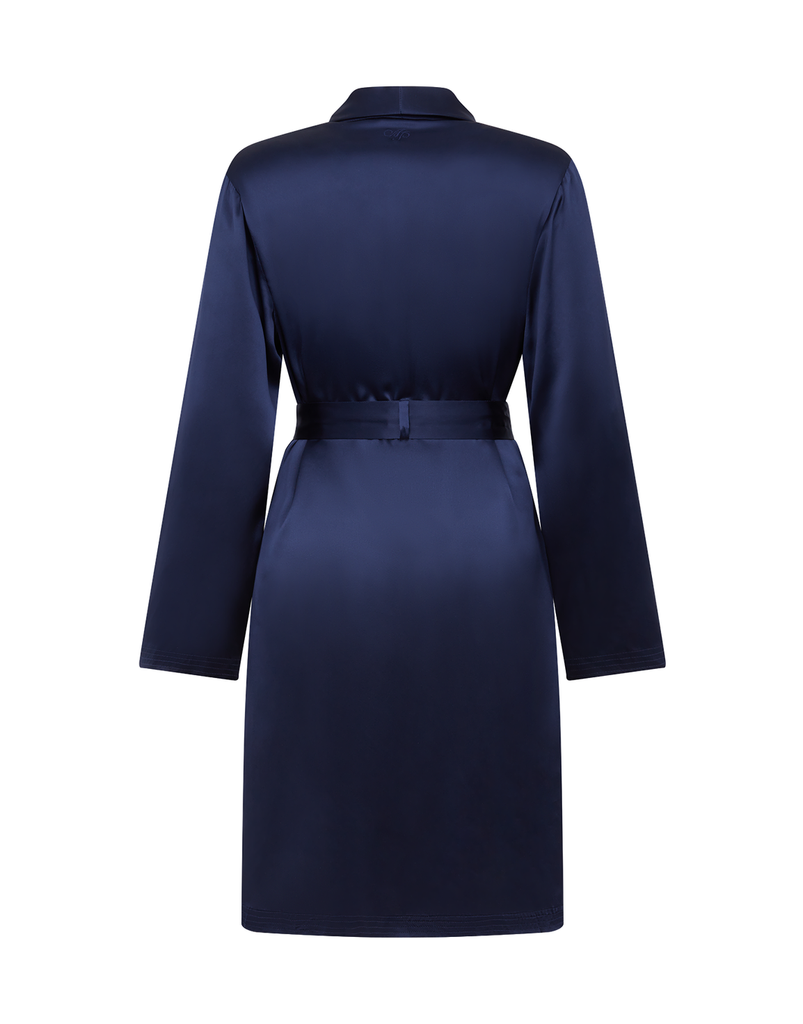 Cecily Short Gown Navy/Navy | Agent Provocateur