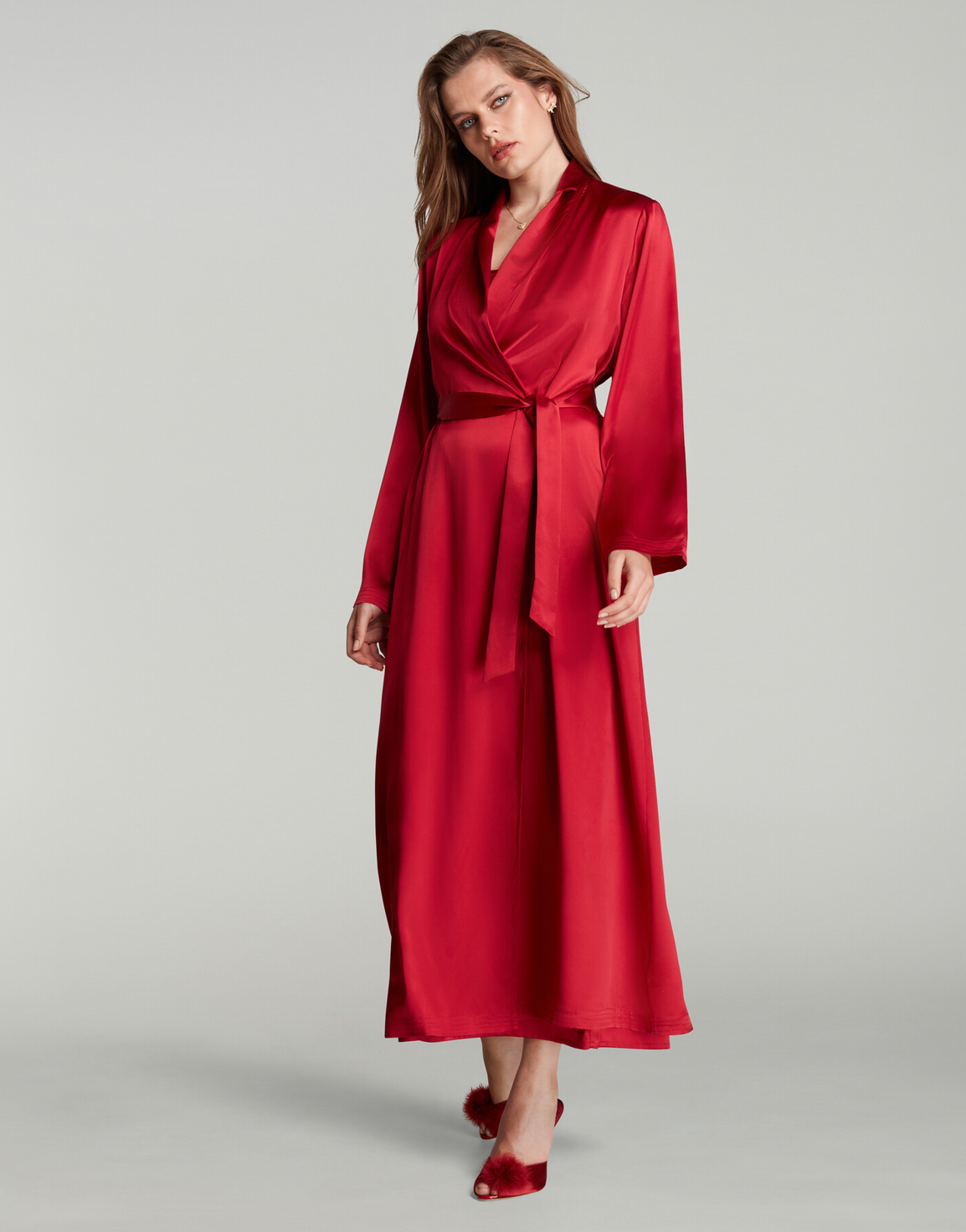 Cecily Long Gown Red | Agent Provocateur